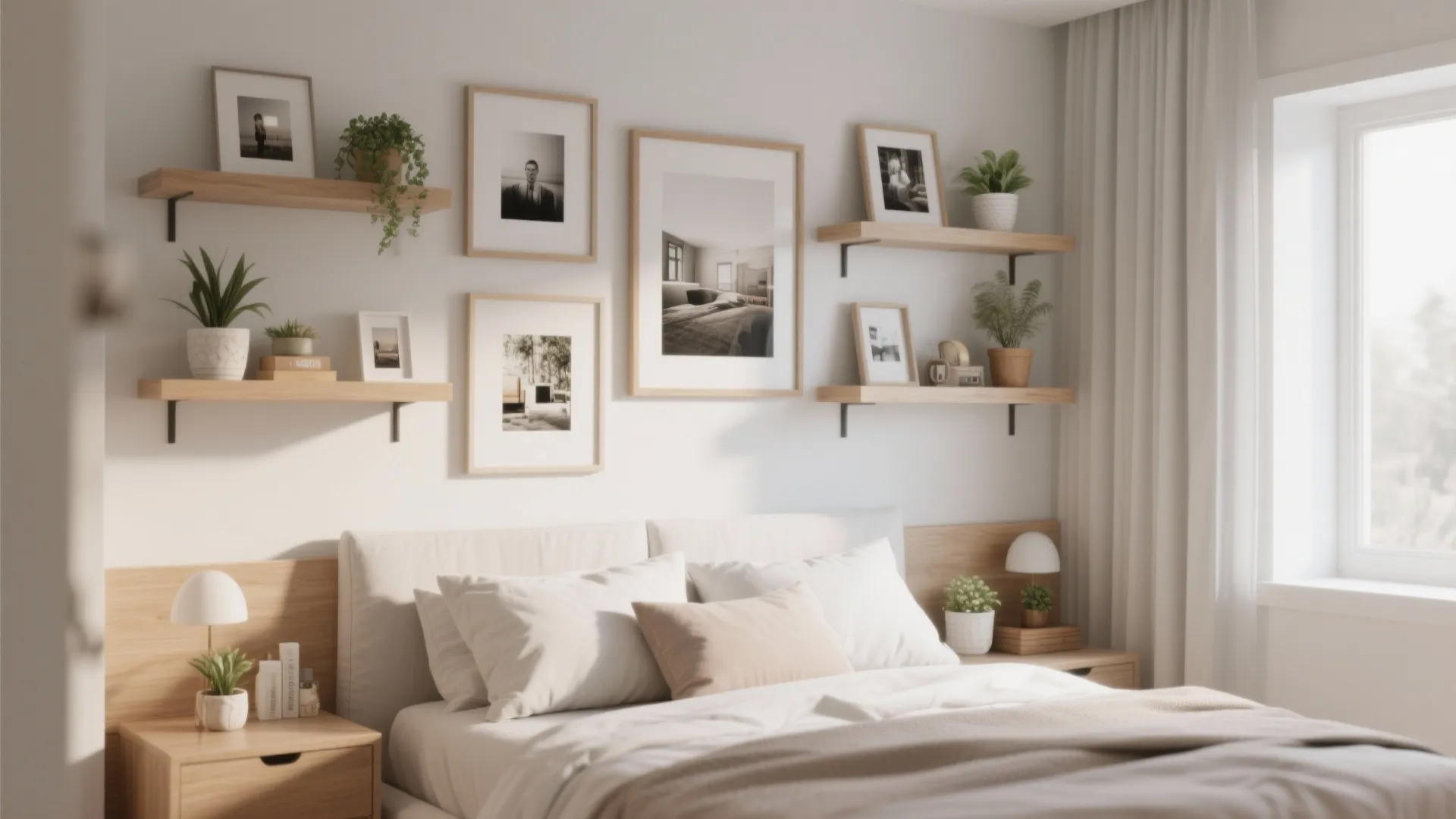 Floating Shelves Display