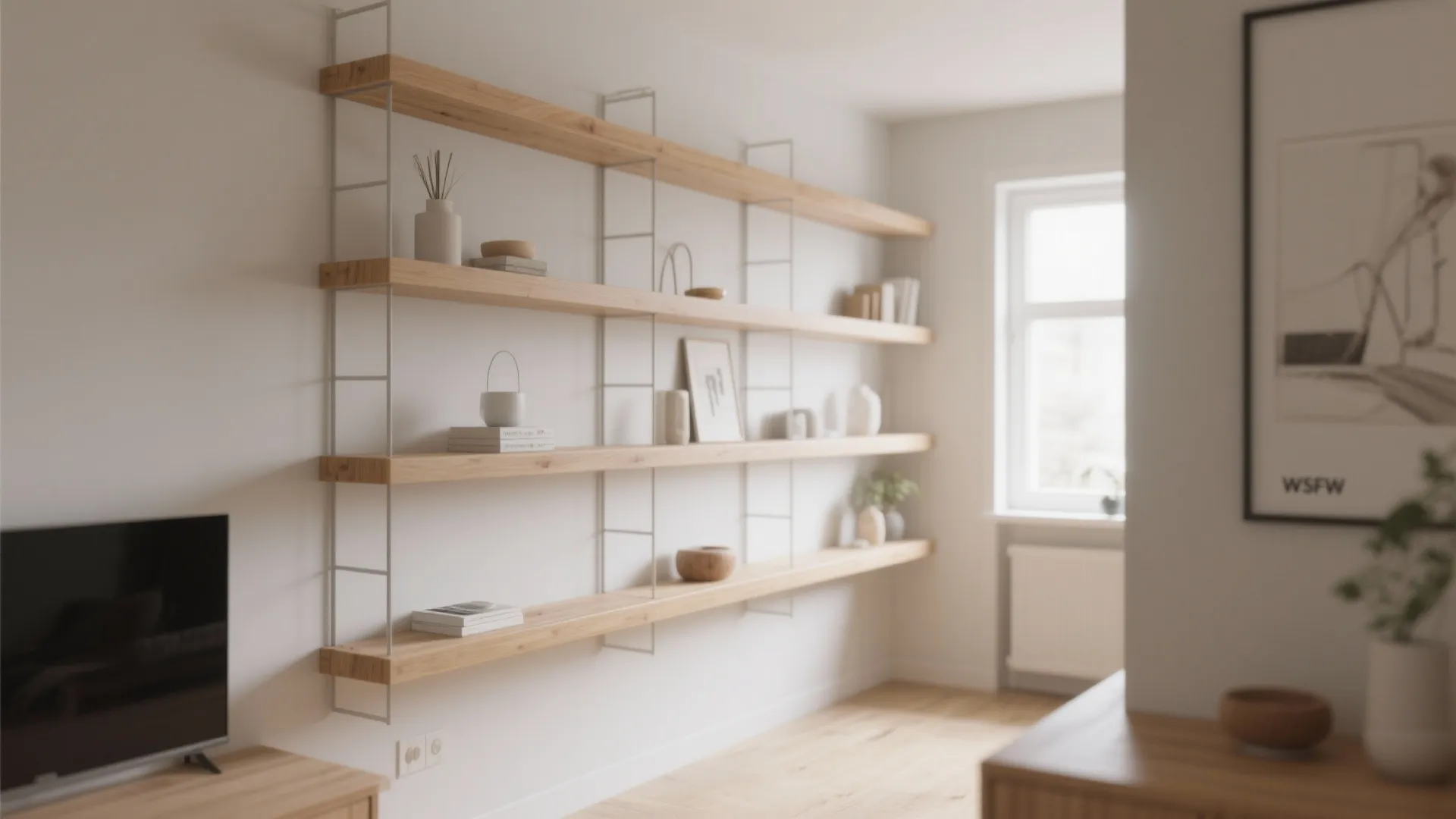 Floating Shelving Wall Systems