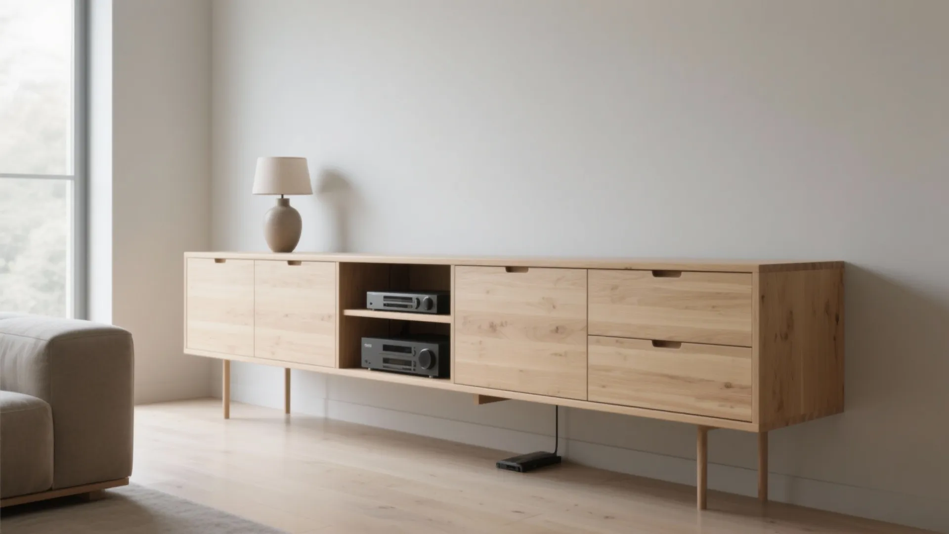 Floating Wall-Mounted Sideboard