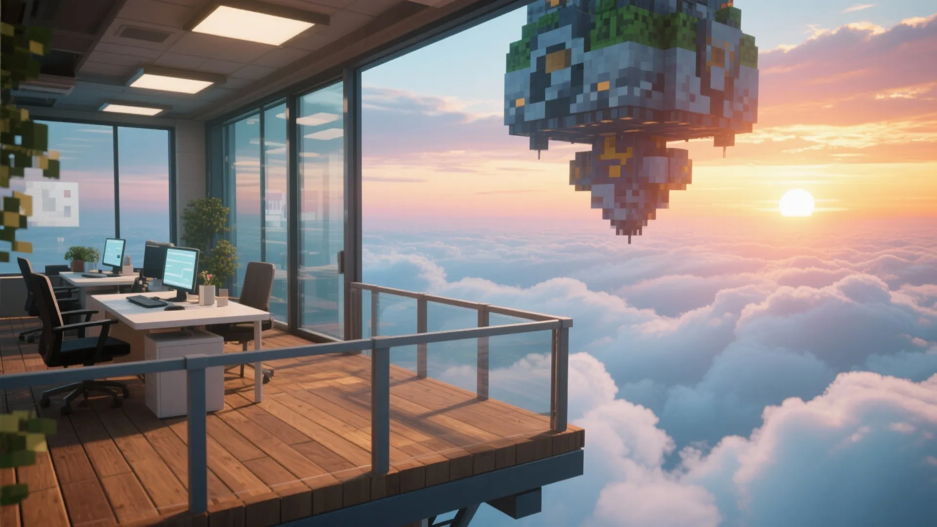5. Floating Sky Office