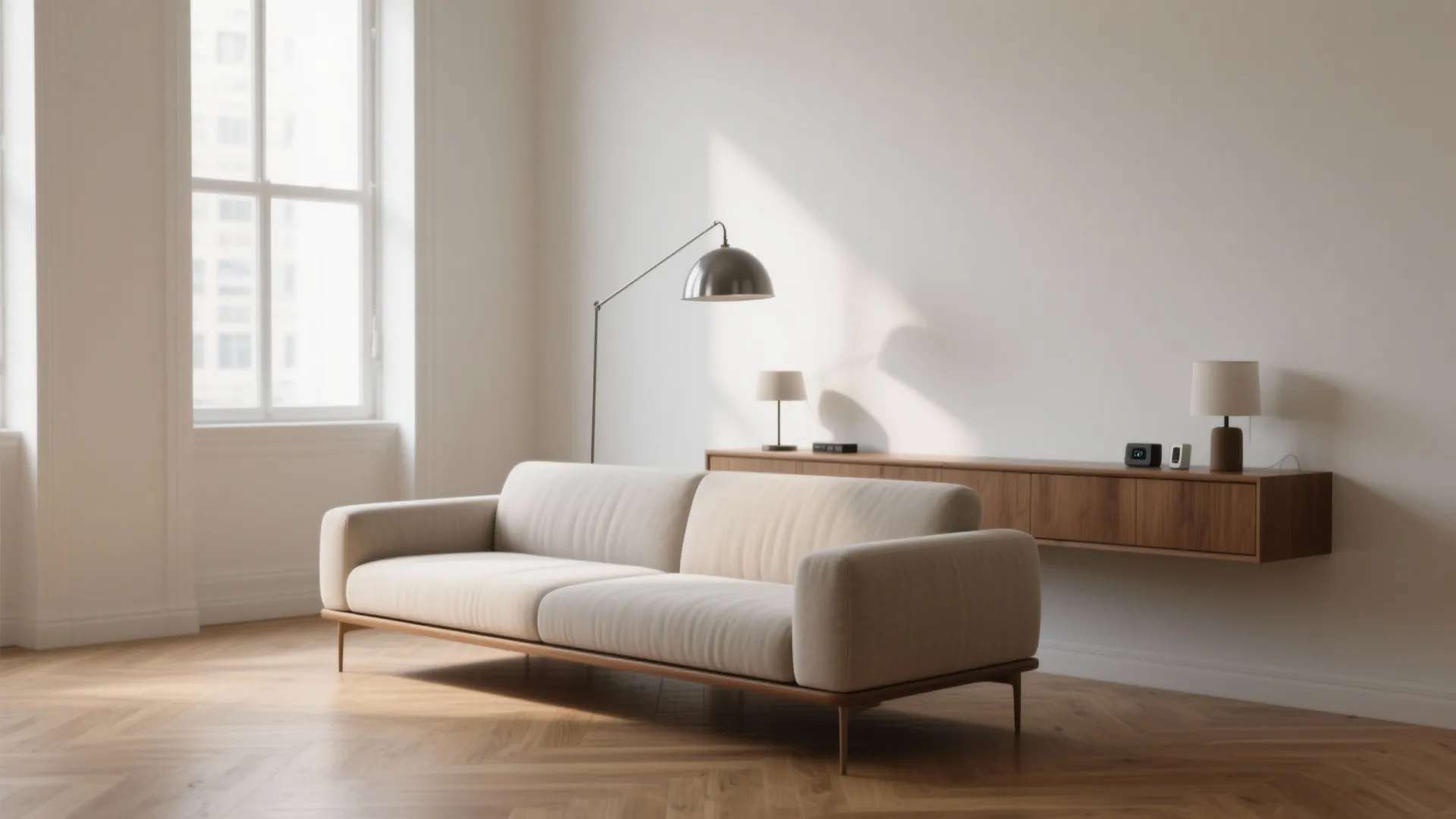 2. Floating Furniture and Clear Sightlines