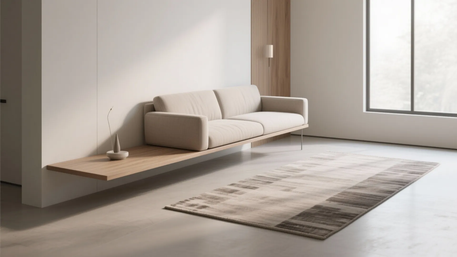 1. Floating sofa for circulation