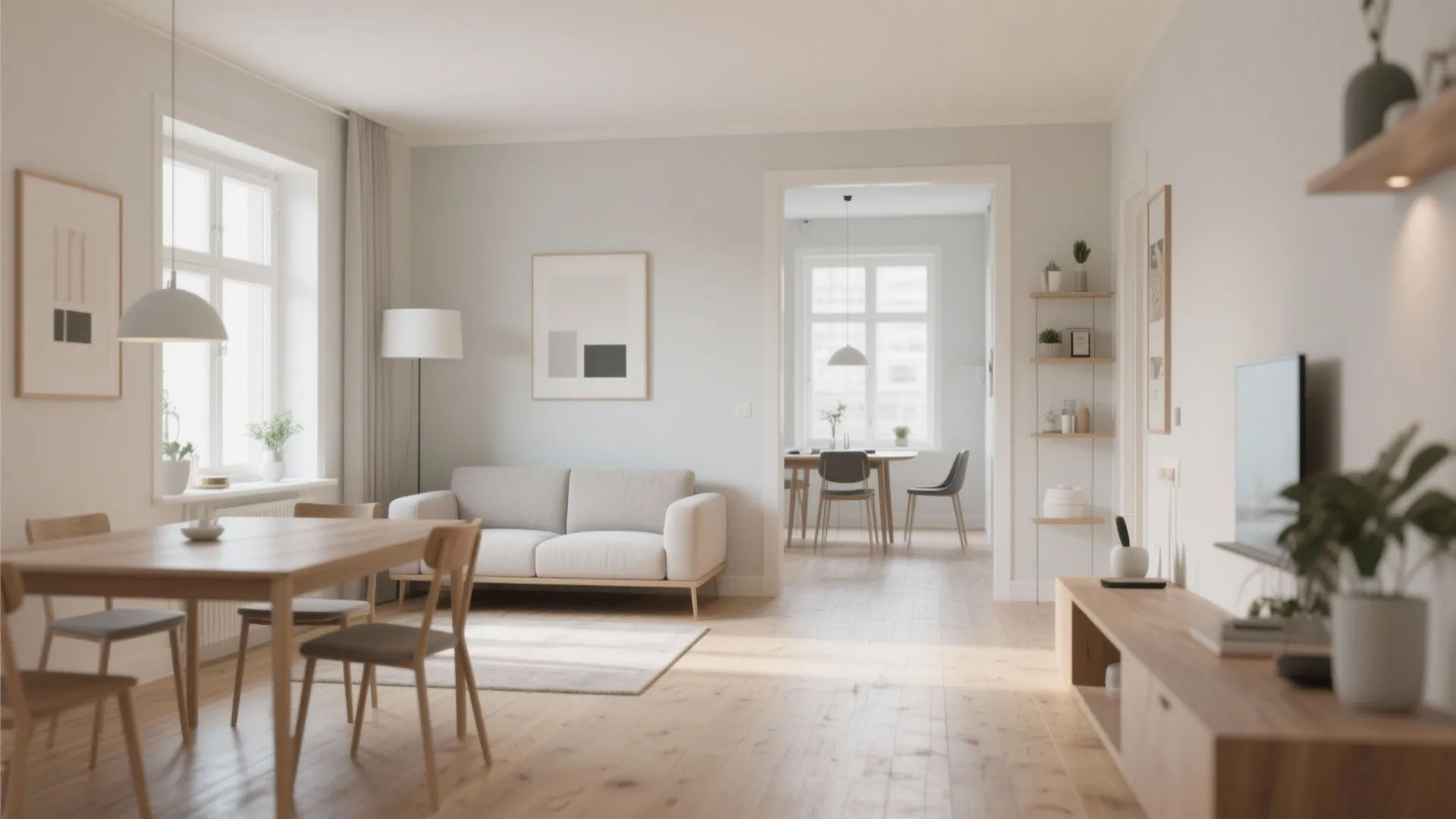 2. Floating Furniture