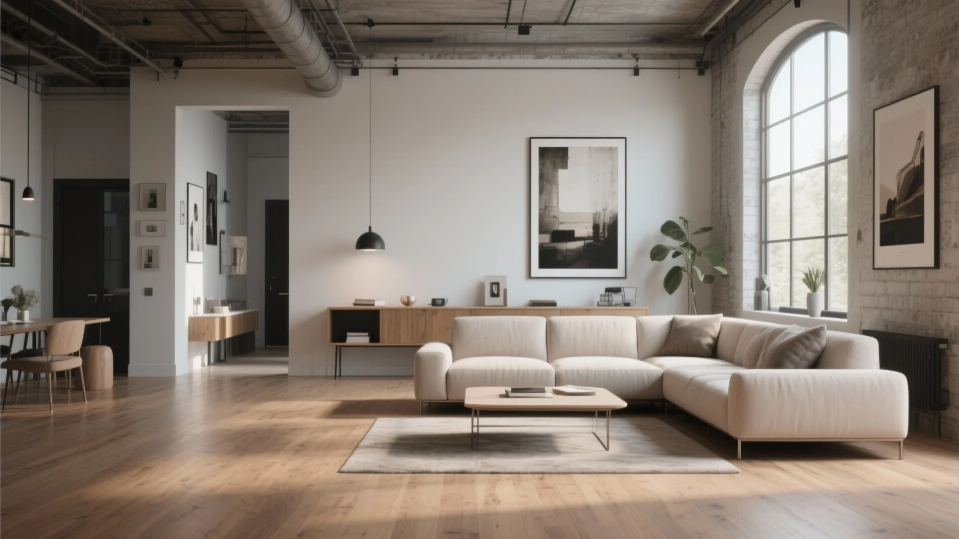 1. Floating the Sofa for Balance