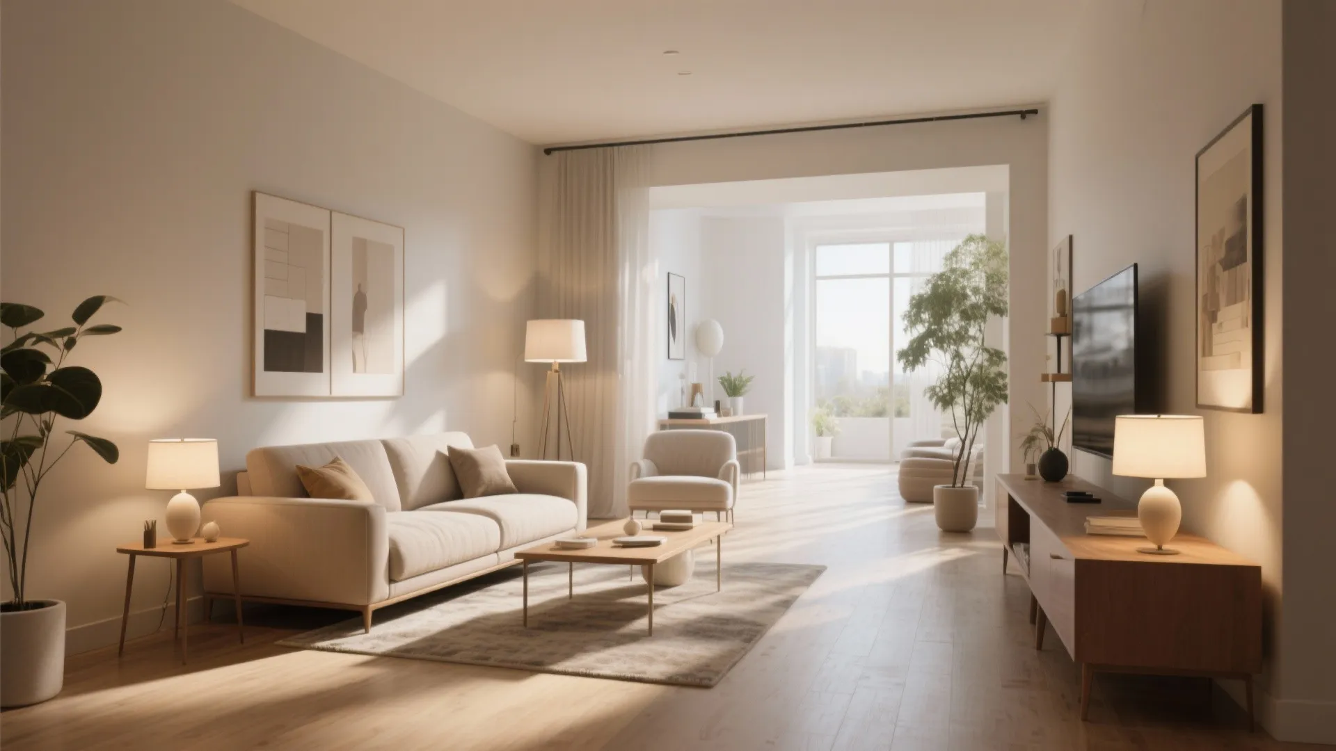 Tip 3: Floating Furniture