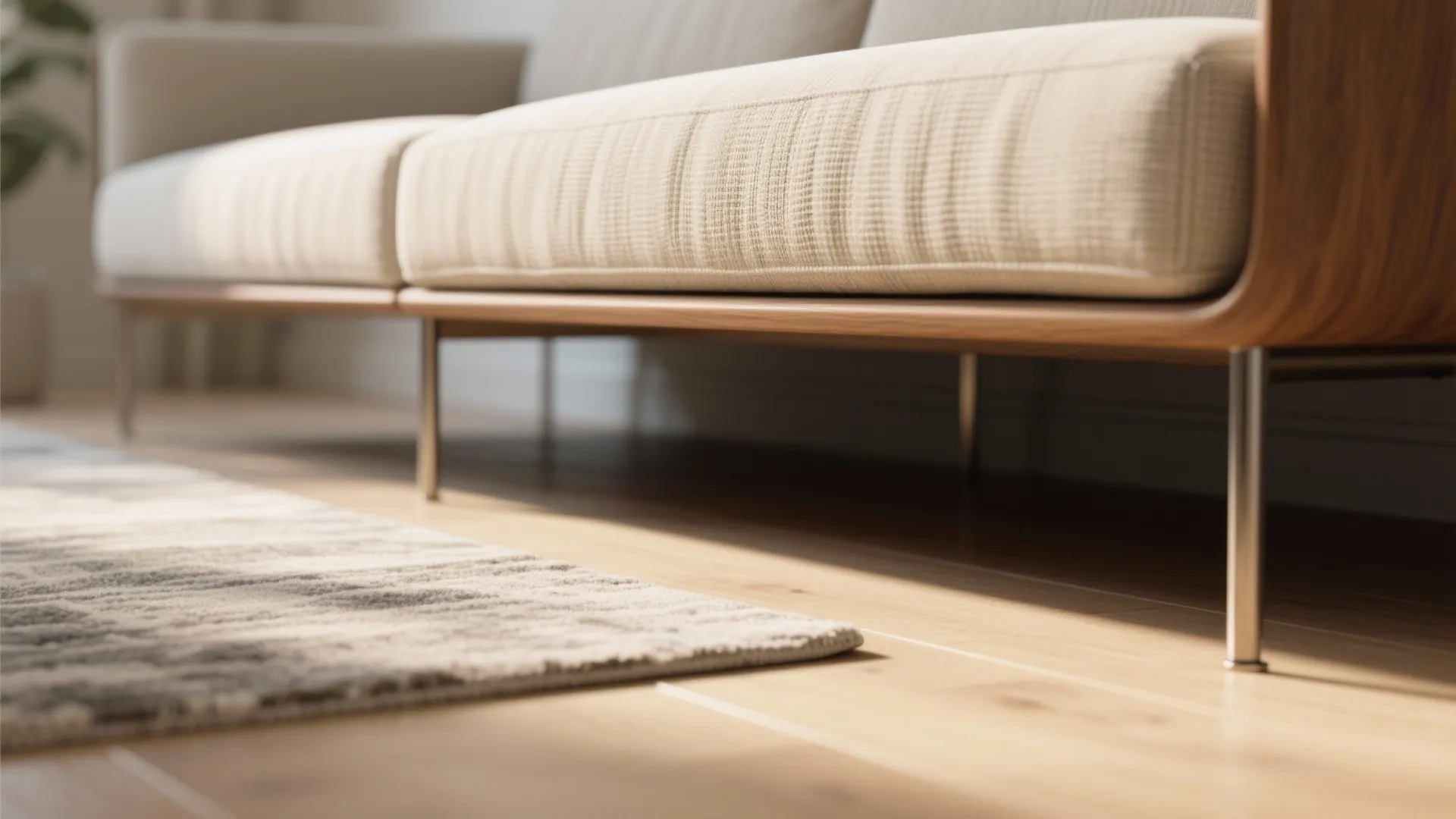 4. Go visually light with legs and floating techniques