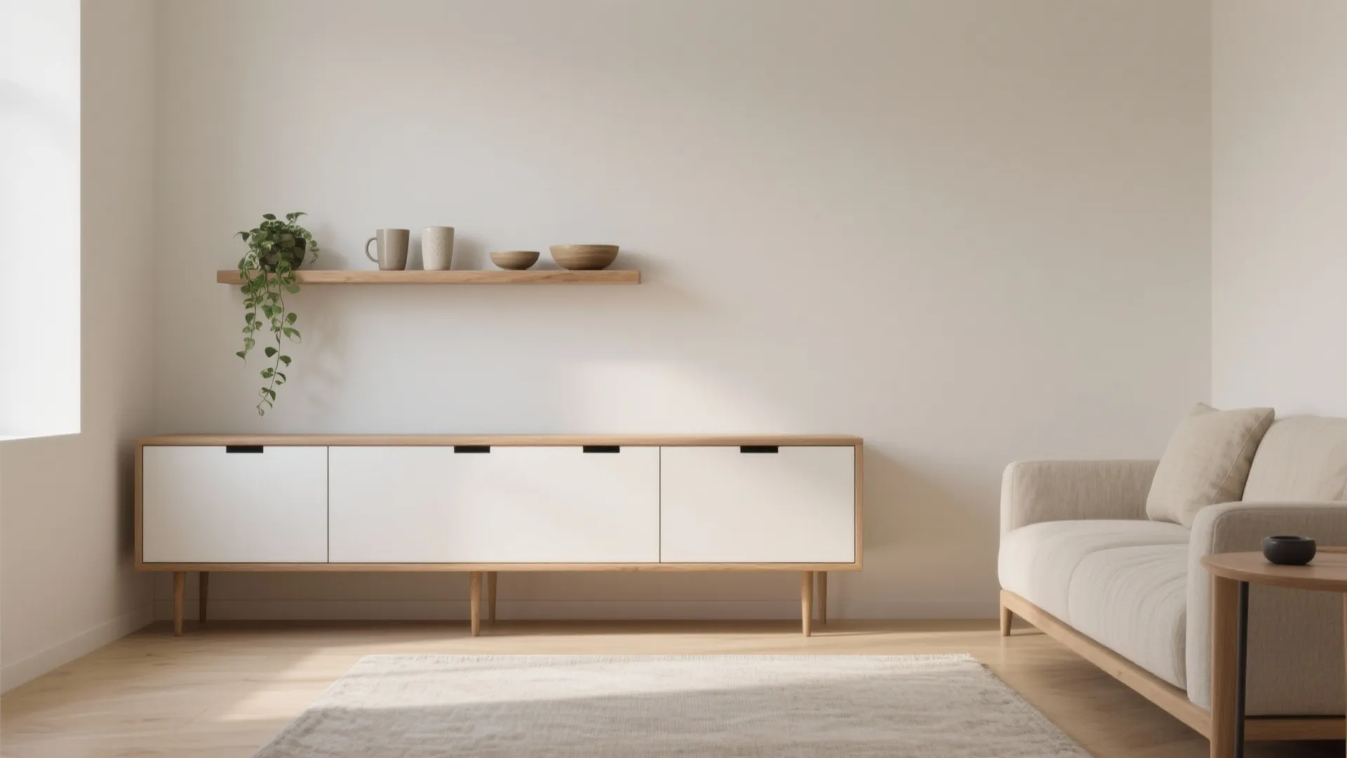 Minimalist storage that breathes