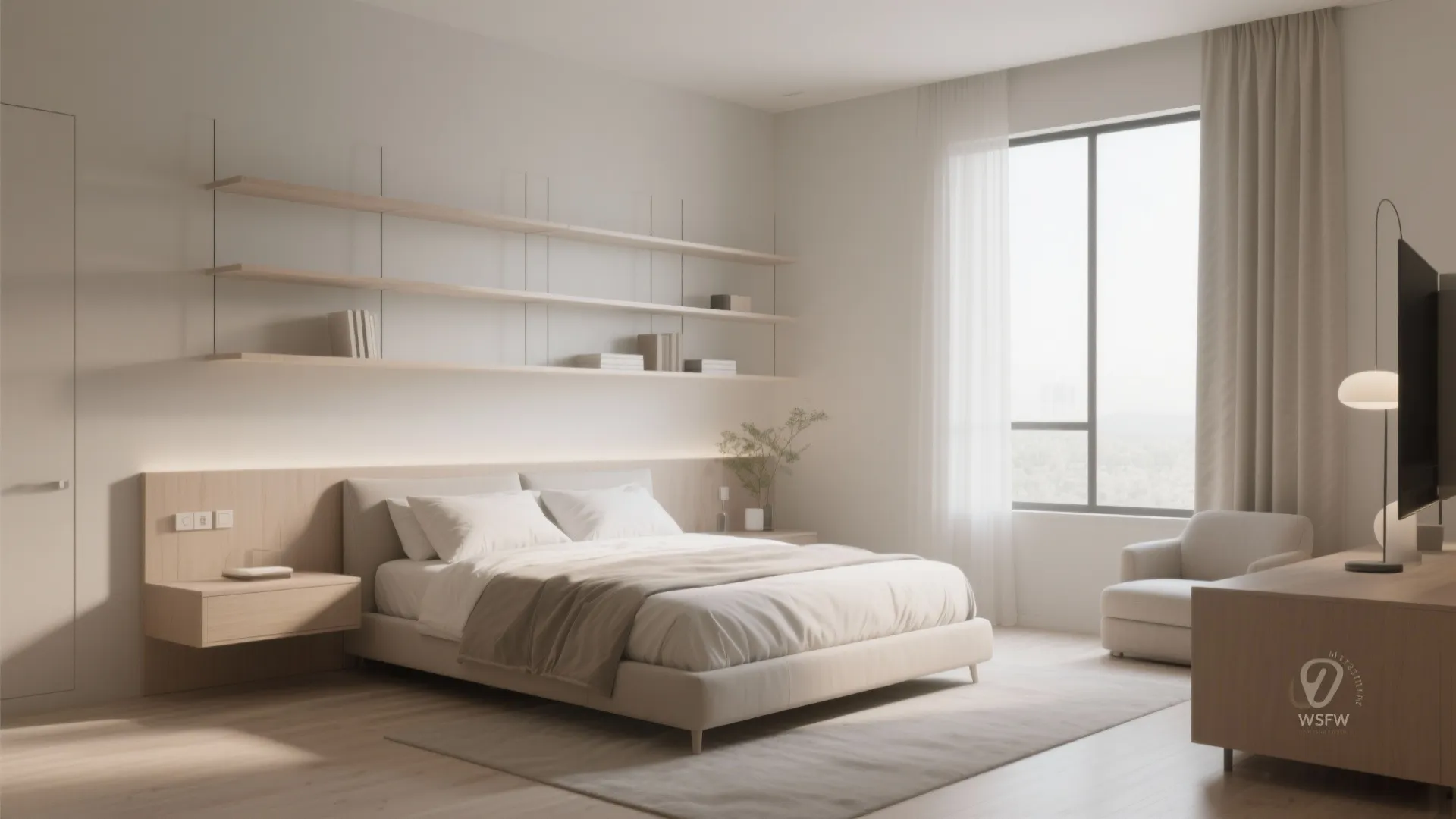 3. Floating Storage Wall