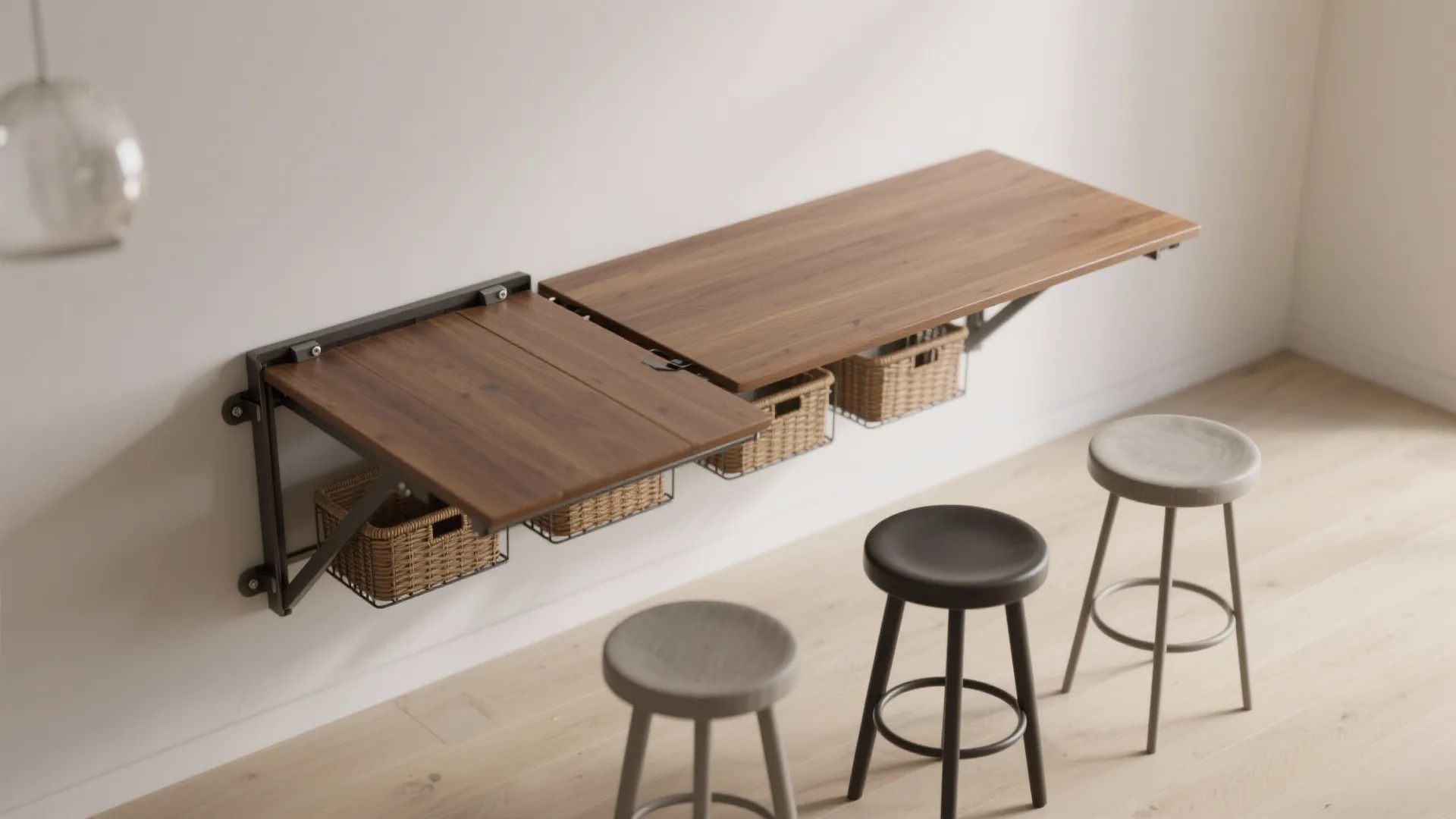 2. Floating table for flexible flow