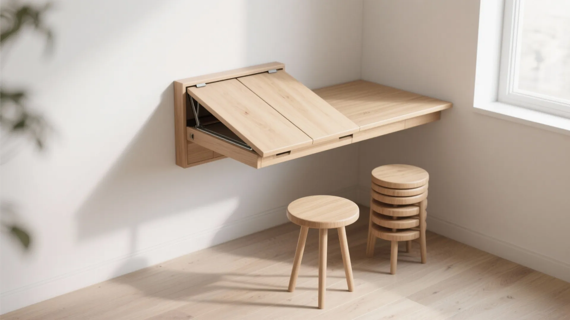 1. A Floating Table That Breathes