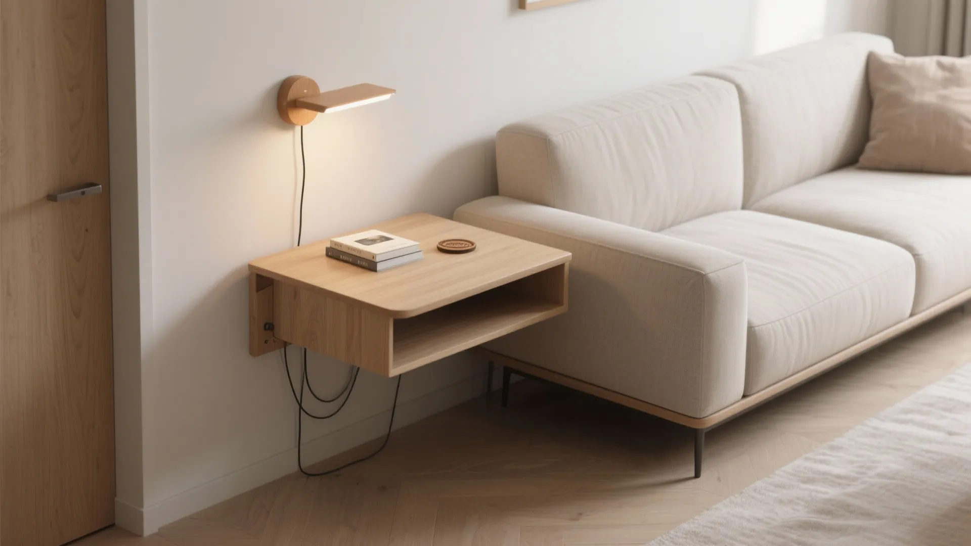 Floating Side Table DIY: Space-Saving Guide for Any Home: Fast-Track Guide to Building a Floating Side Table in Minutes