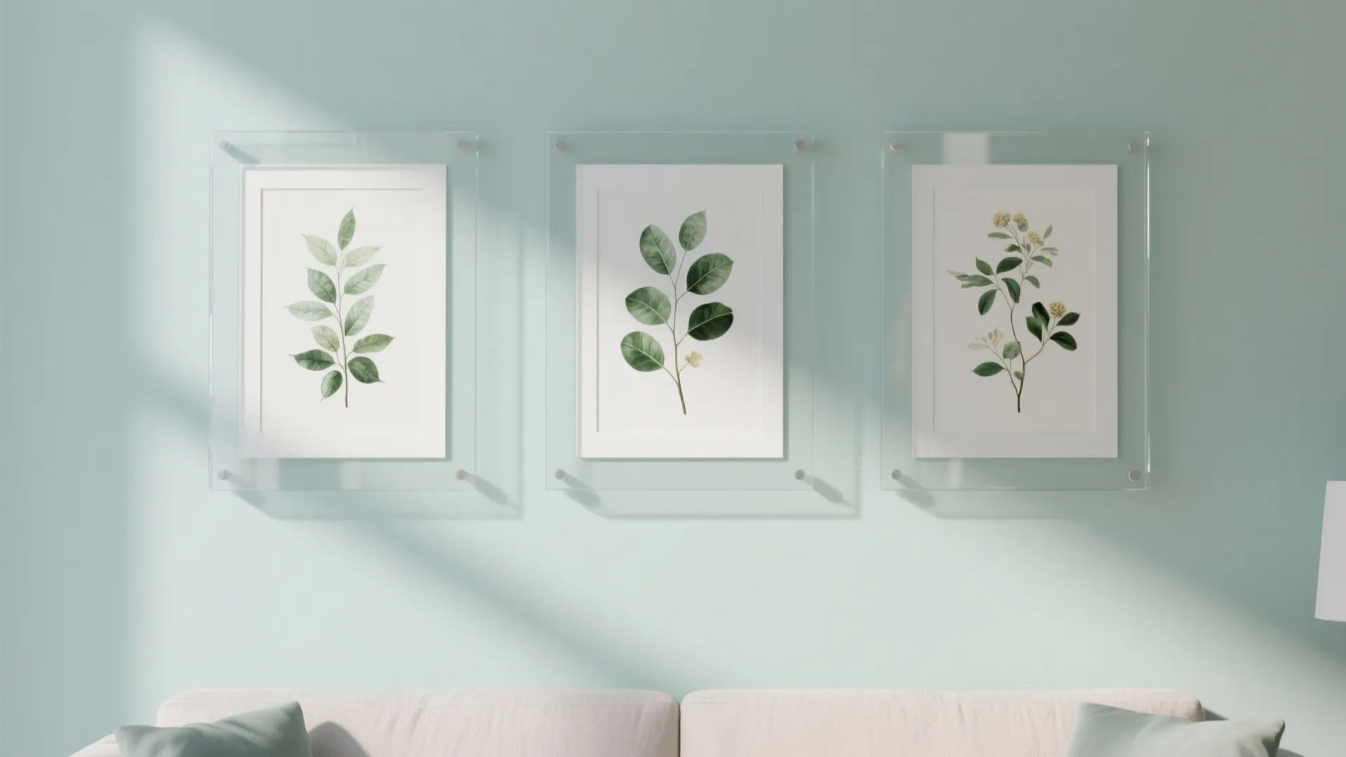 Floating Frames with Transparent Borders