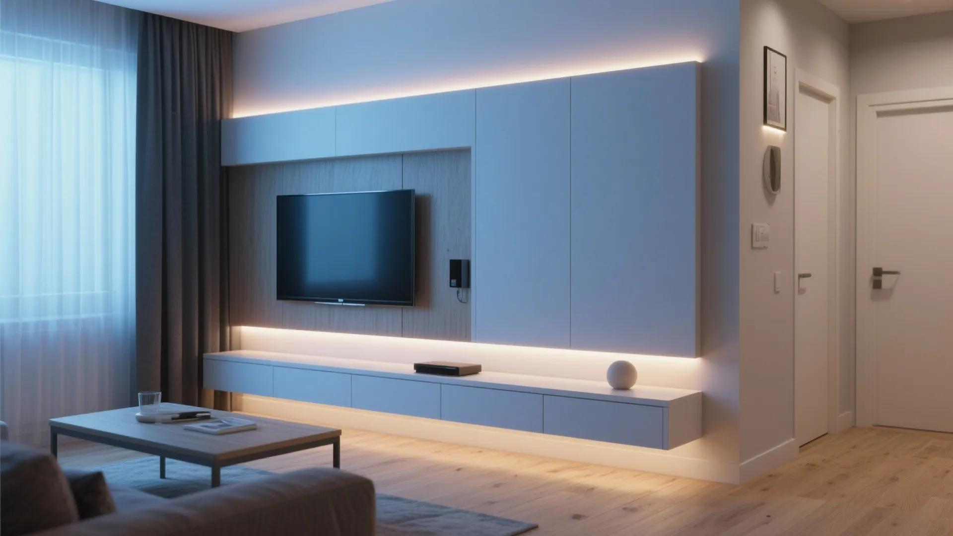 4. Floating TV Unit