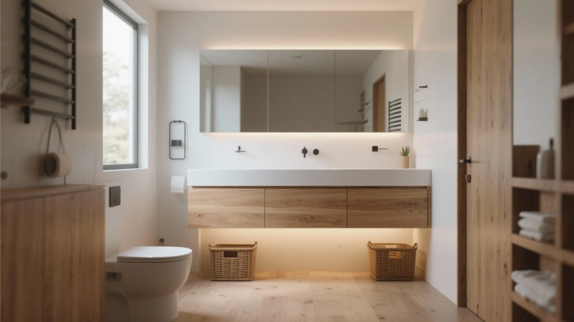 Tip 3: Wall-Mounted Vanity