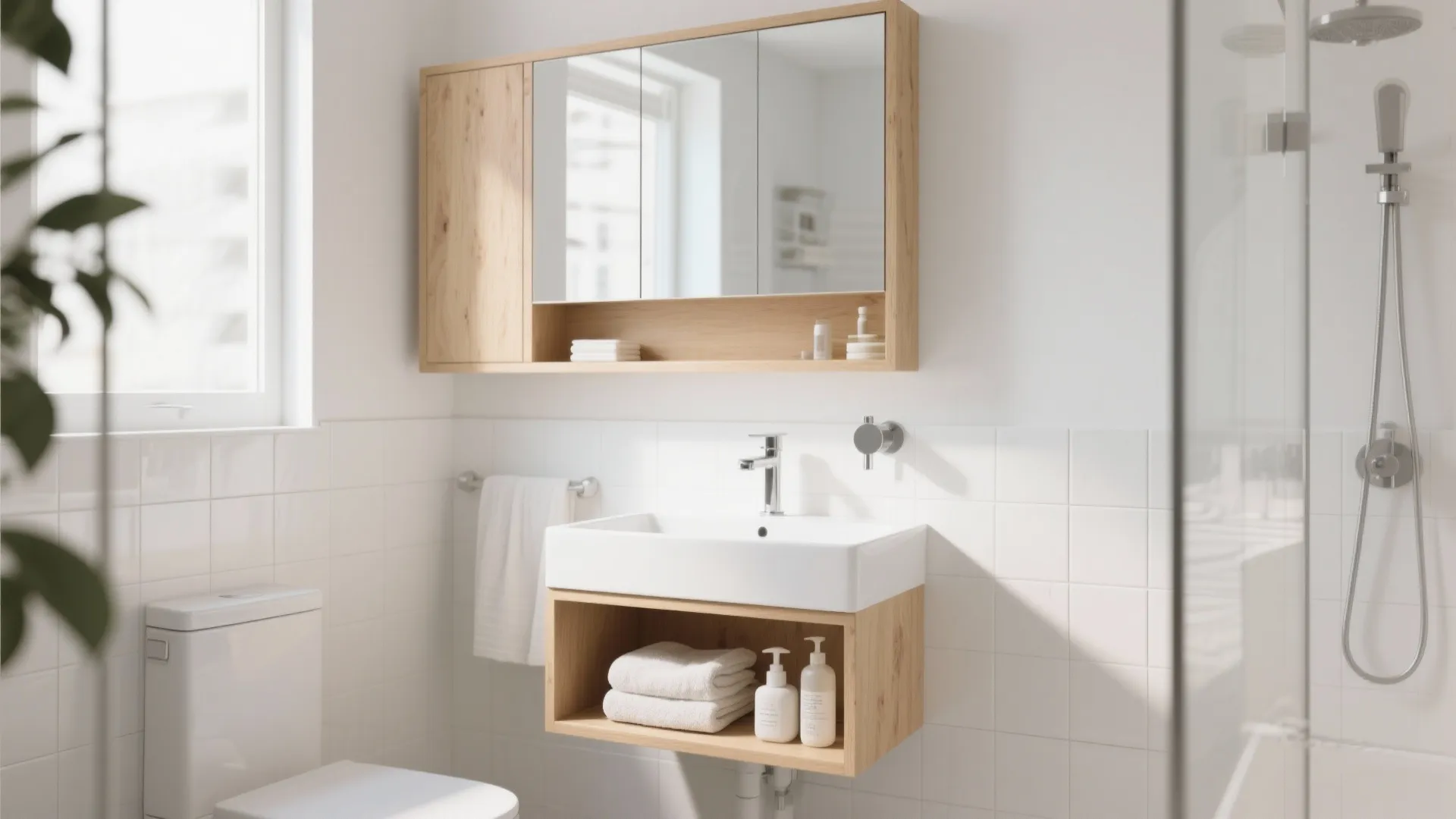 Floating Vanity with Storage