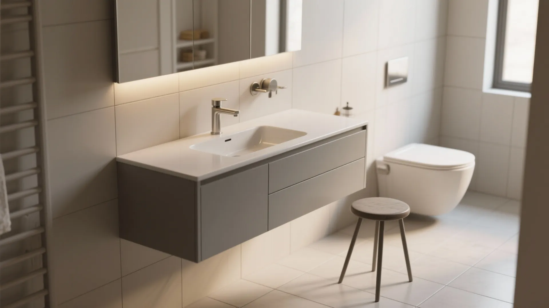 3. Go Floating: Wall-Mount for a Modern Lift