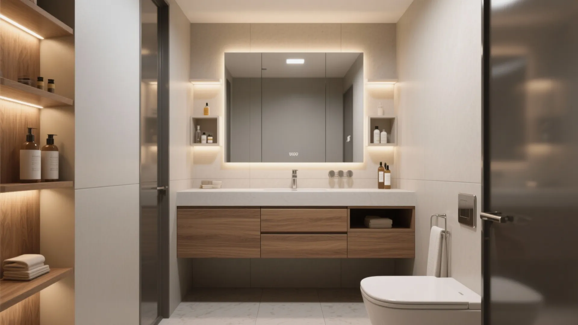 4. Compact Vanity, Big Personality