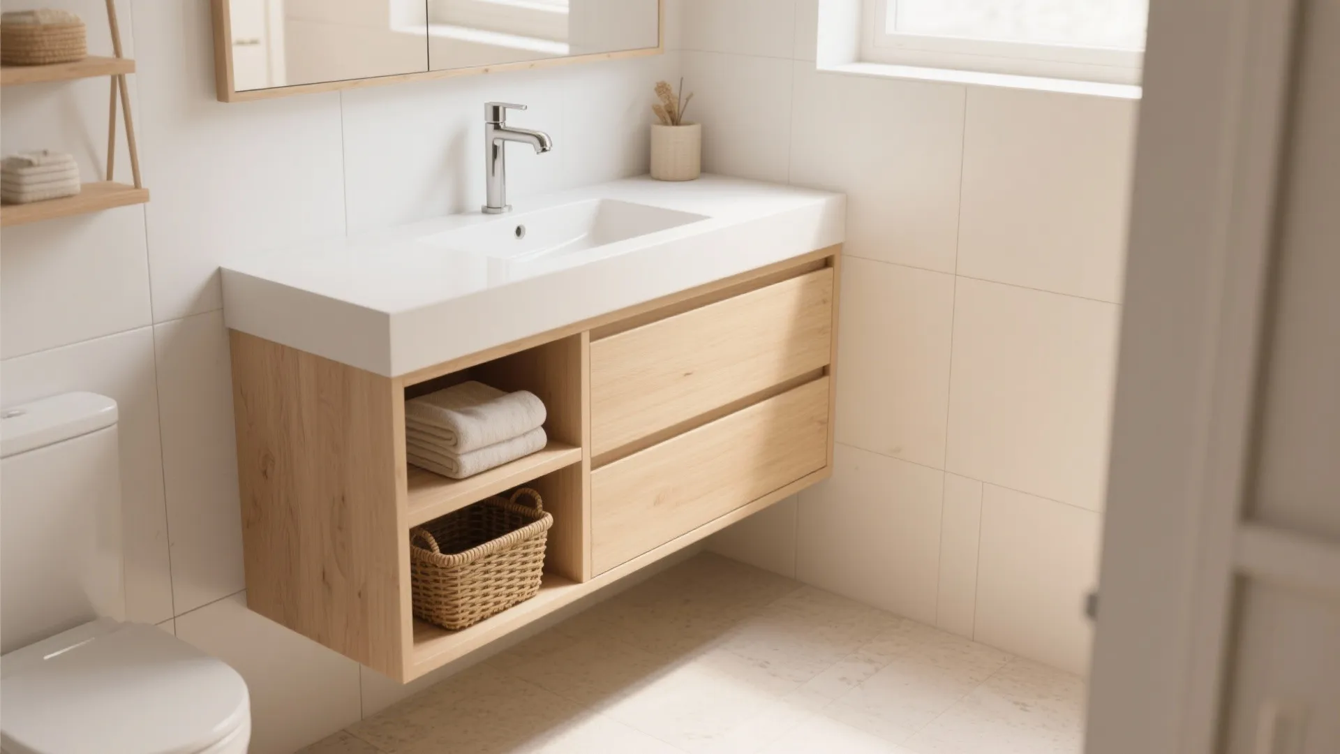 1. Go floating to open the visual field