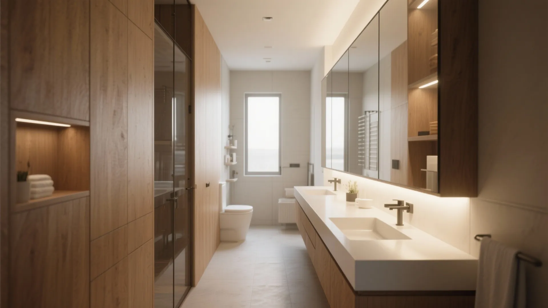 1. Floating Vanity Magic