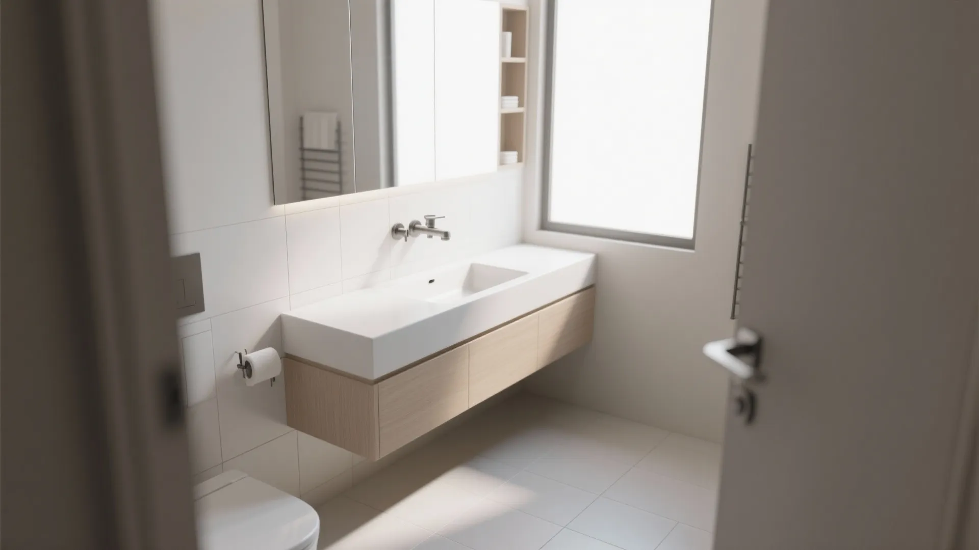 1. Float Your Vanity