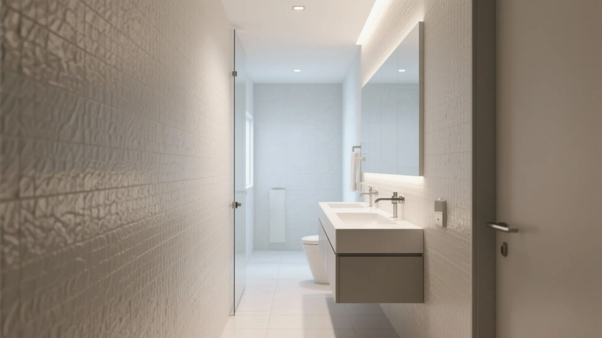 Minimalist Floating Vanity