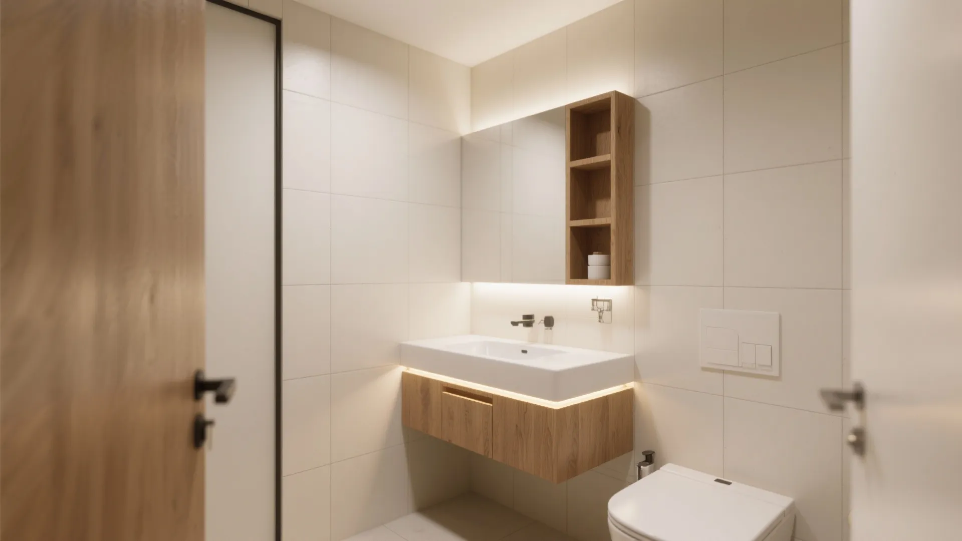 3. Choose a Floating Vanity