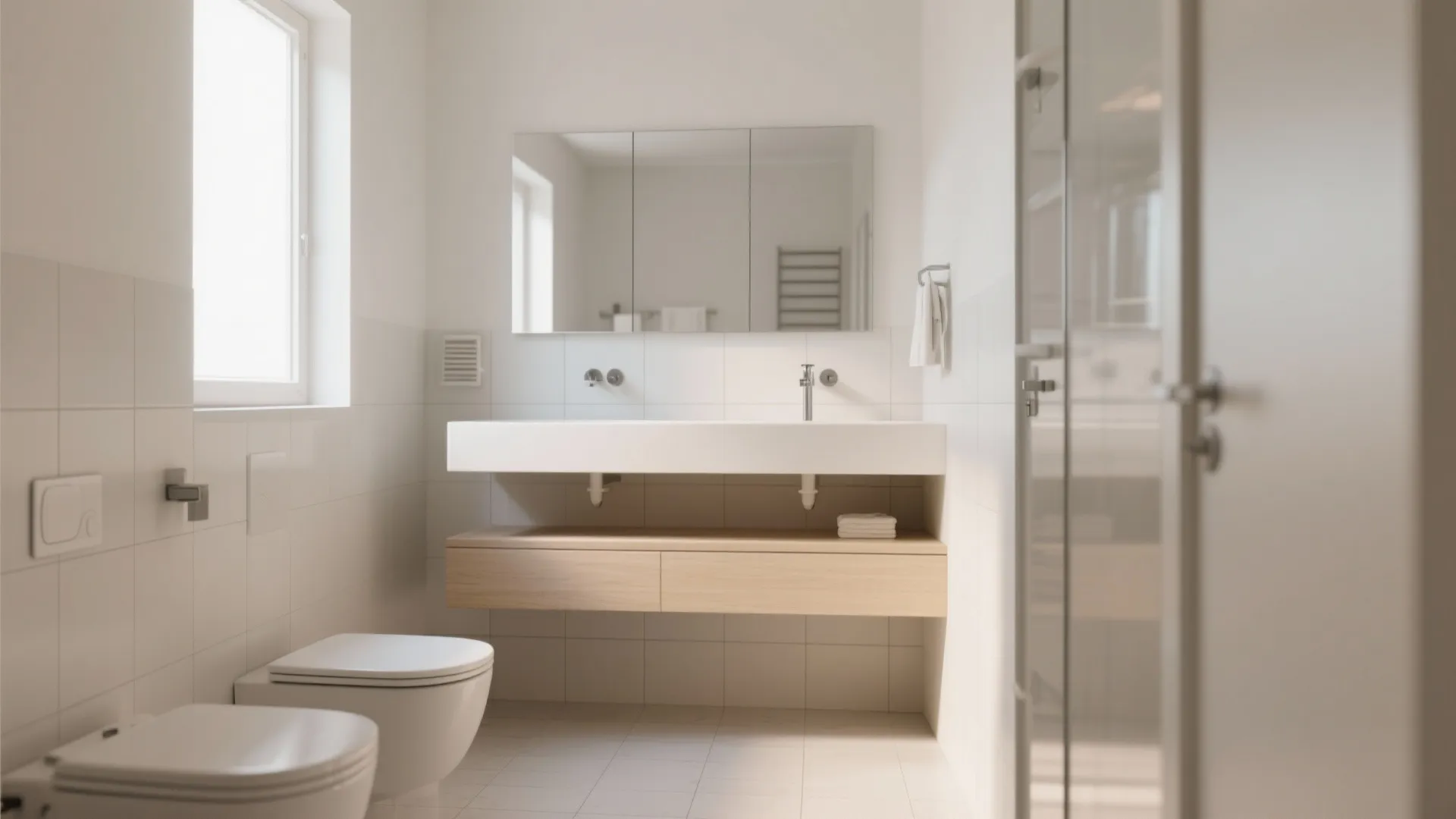 1. Floating Vanities for Space