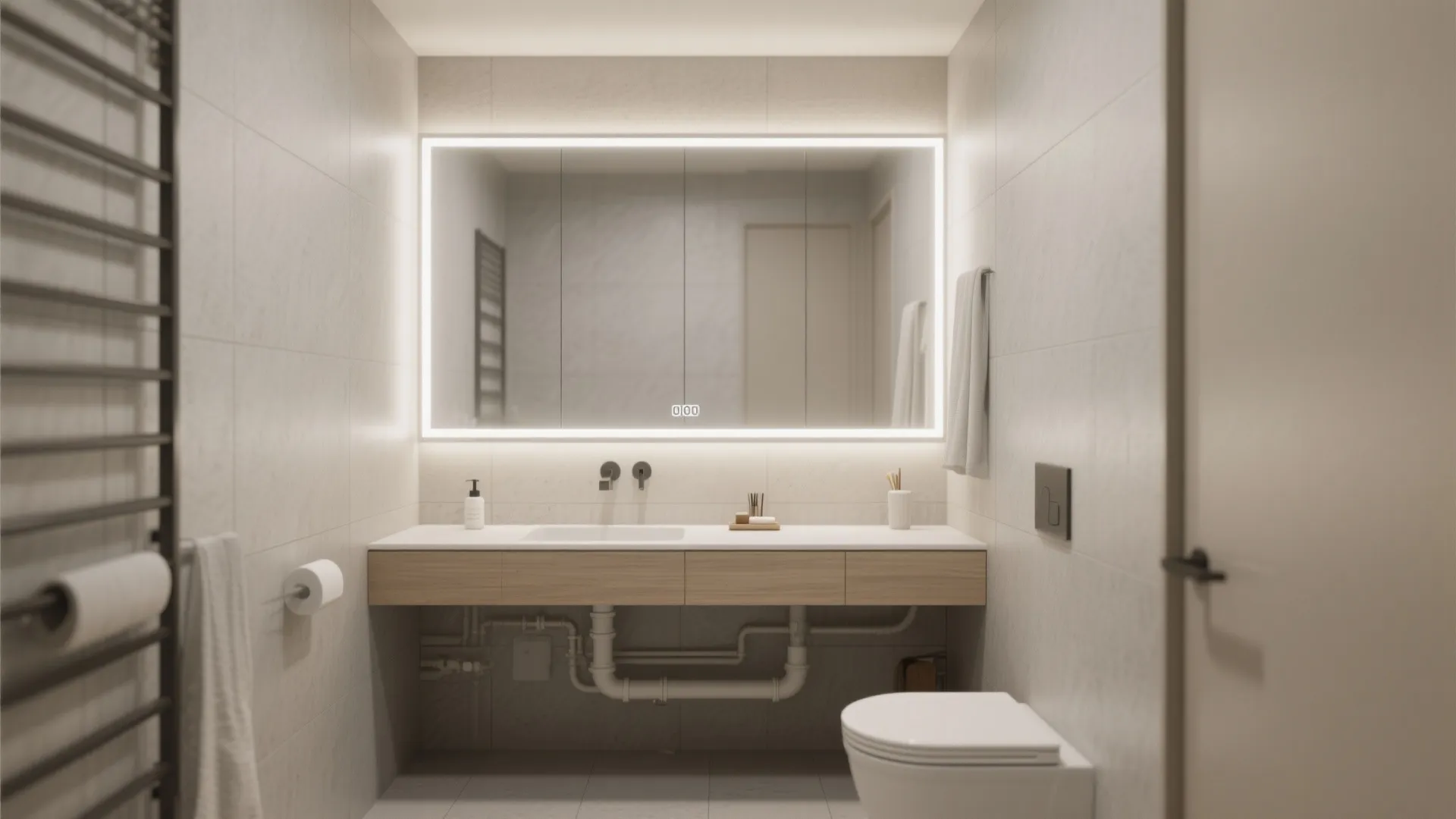 5. Floating Storage and Mirrors to Amplify Space