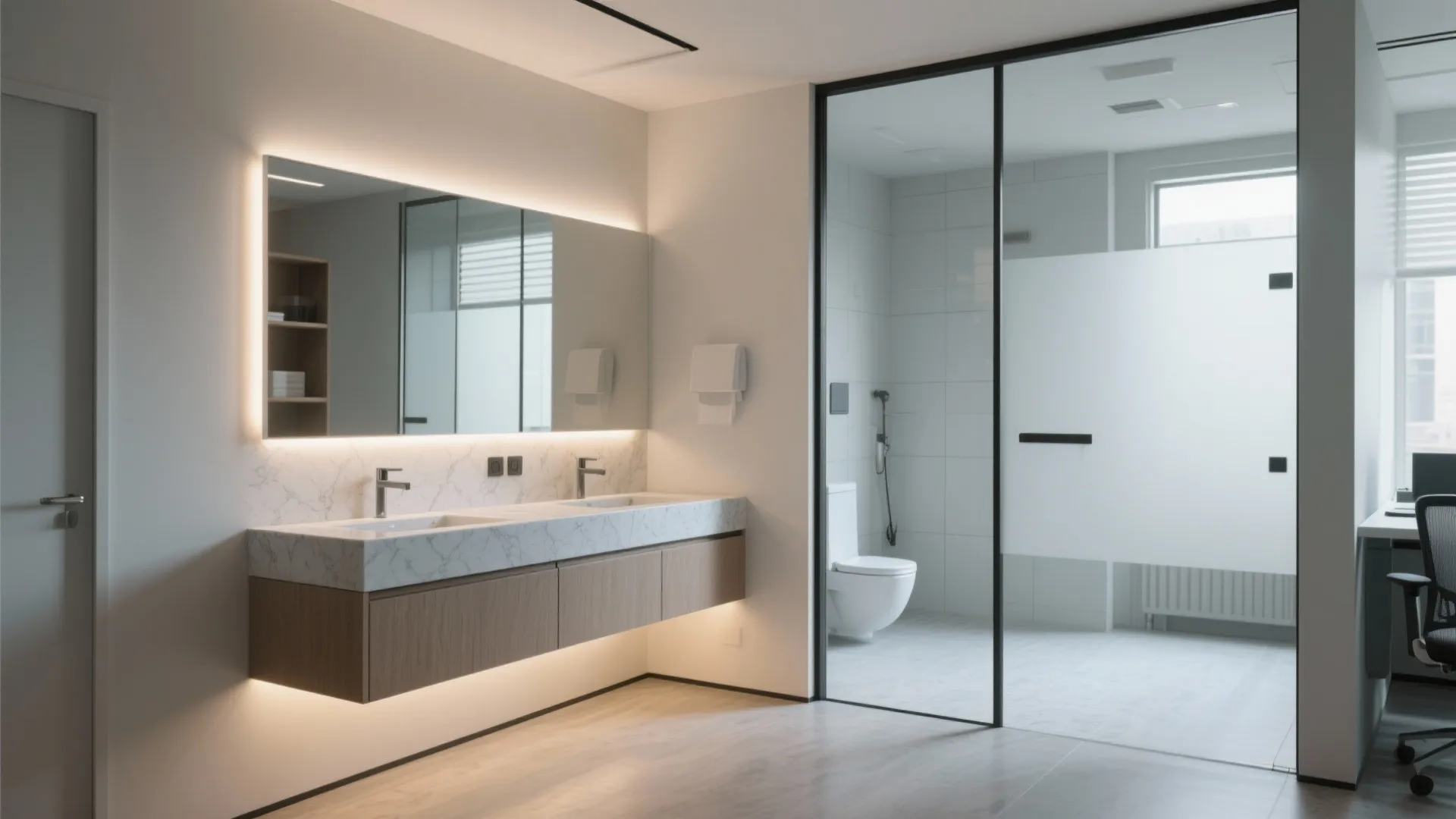 3. Floating Vanities