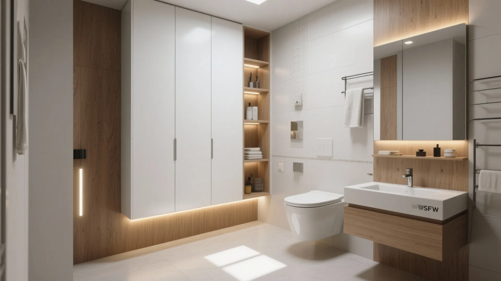 Floating Wall Almirah