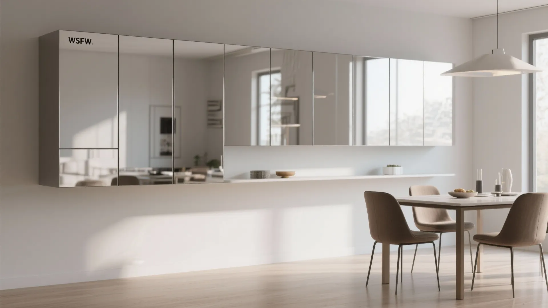 6. Floating Wall Cabinets