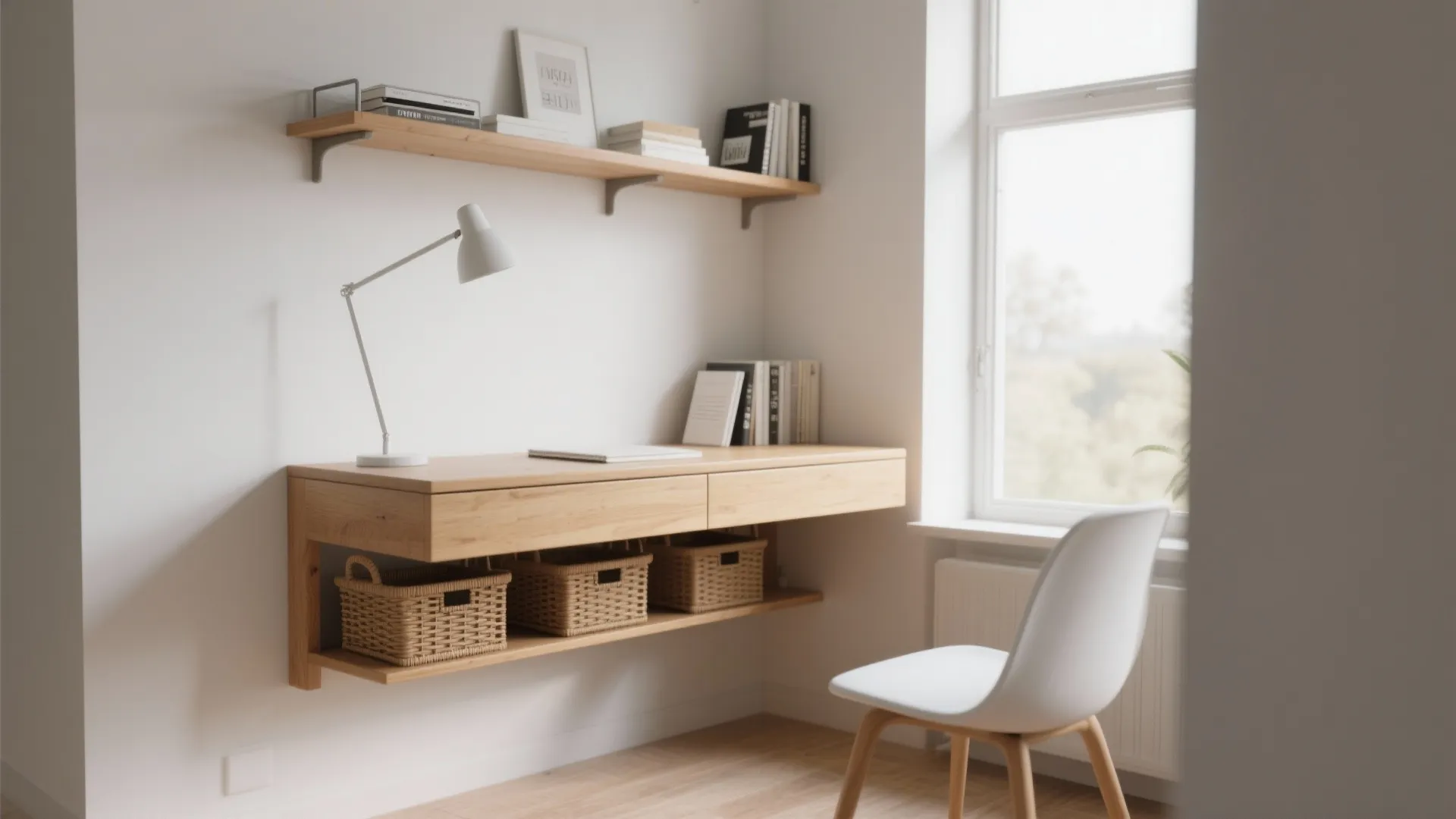 7. Floating Desks