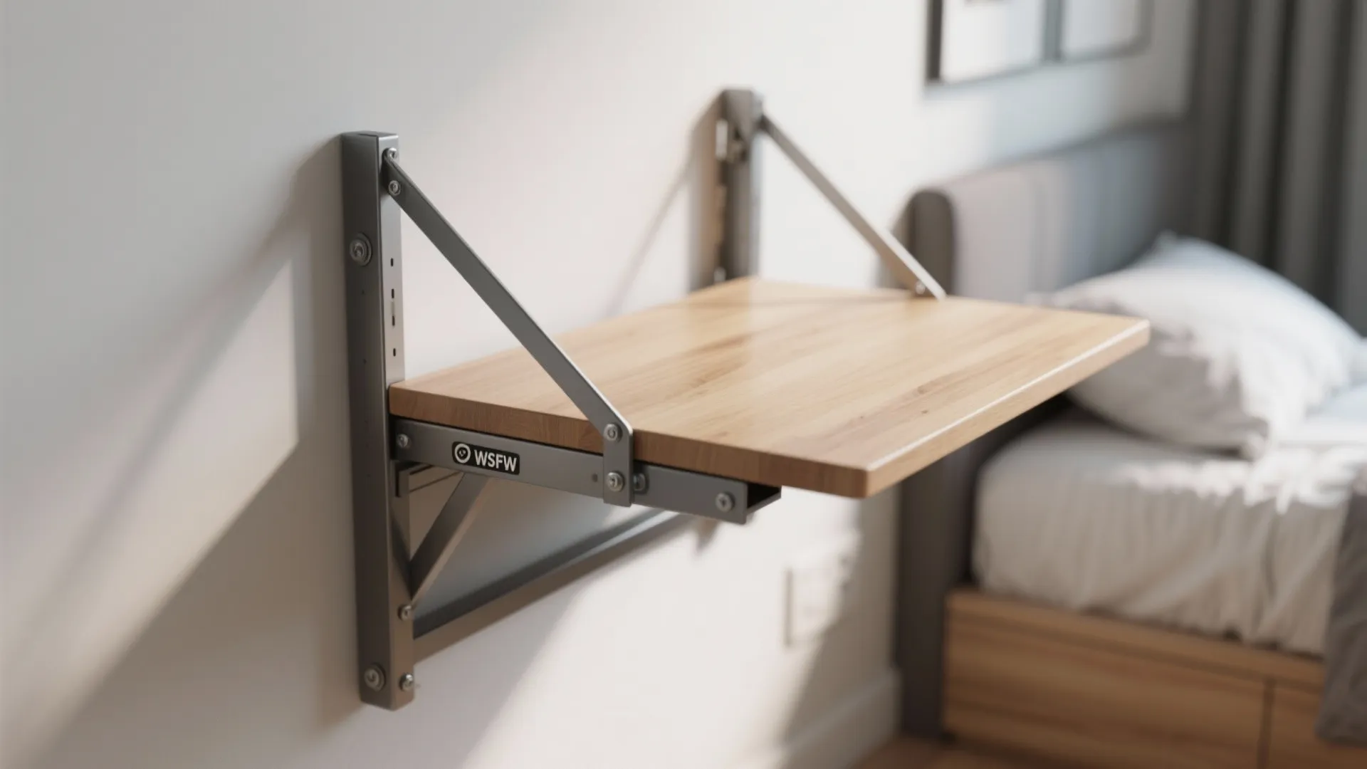 2. Floating Desk Solution