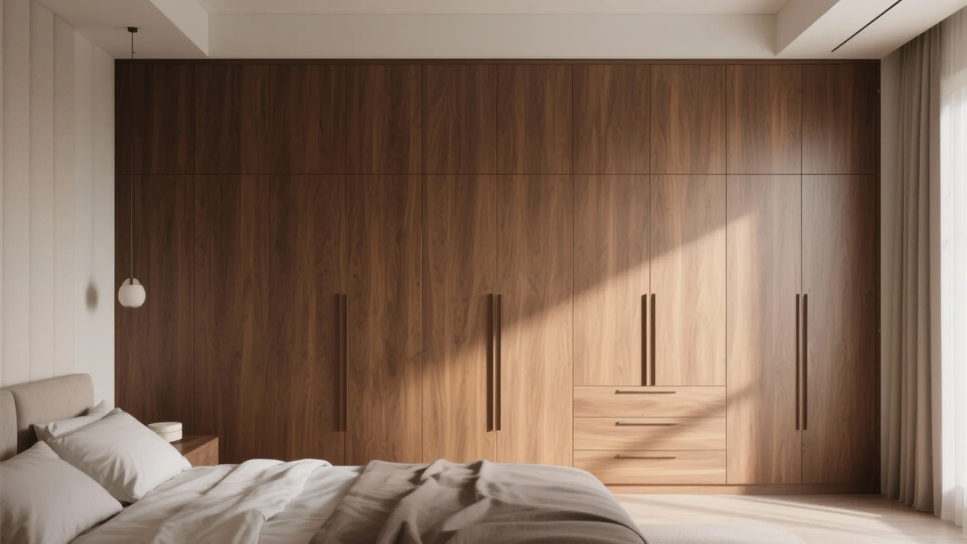 Floor-to-Ceiling Built-in Almirah