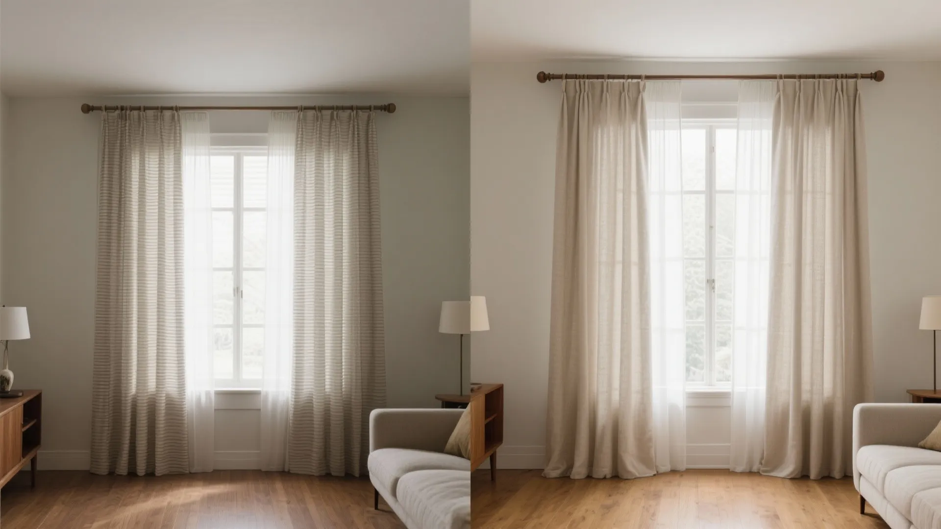 Floor-to-Ceiling Curtains as Architecture