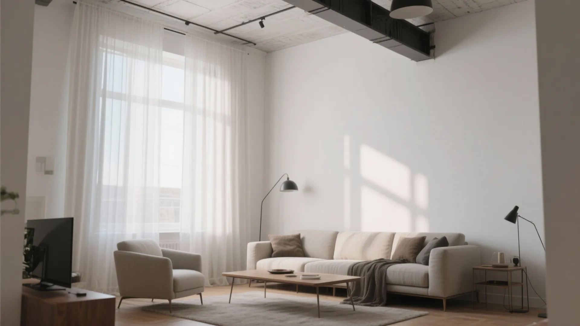 4. Floor-to-Ceiling Curtains