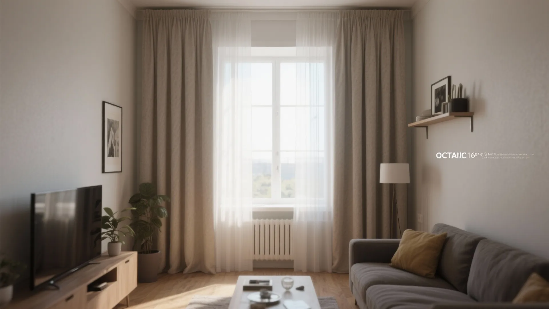 6: Floor-to-Ceiling Curtains