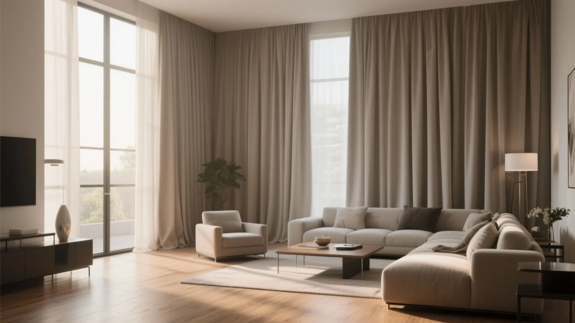 2. Floor-to-Ceiling Panels