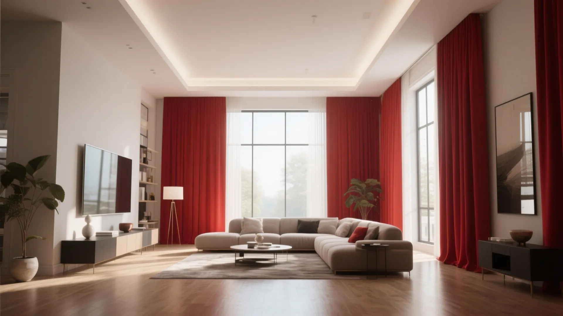 6. Floor-to-Ceiling Drama