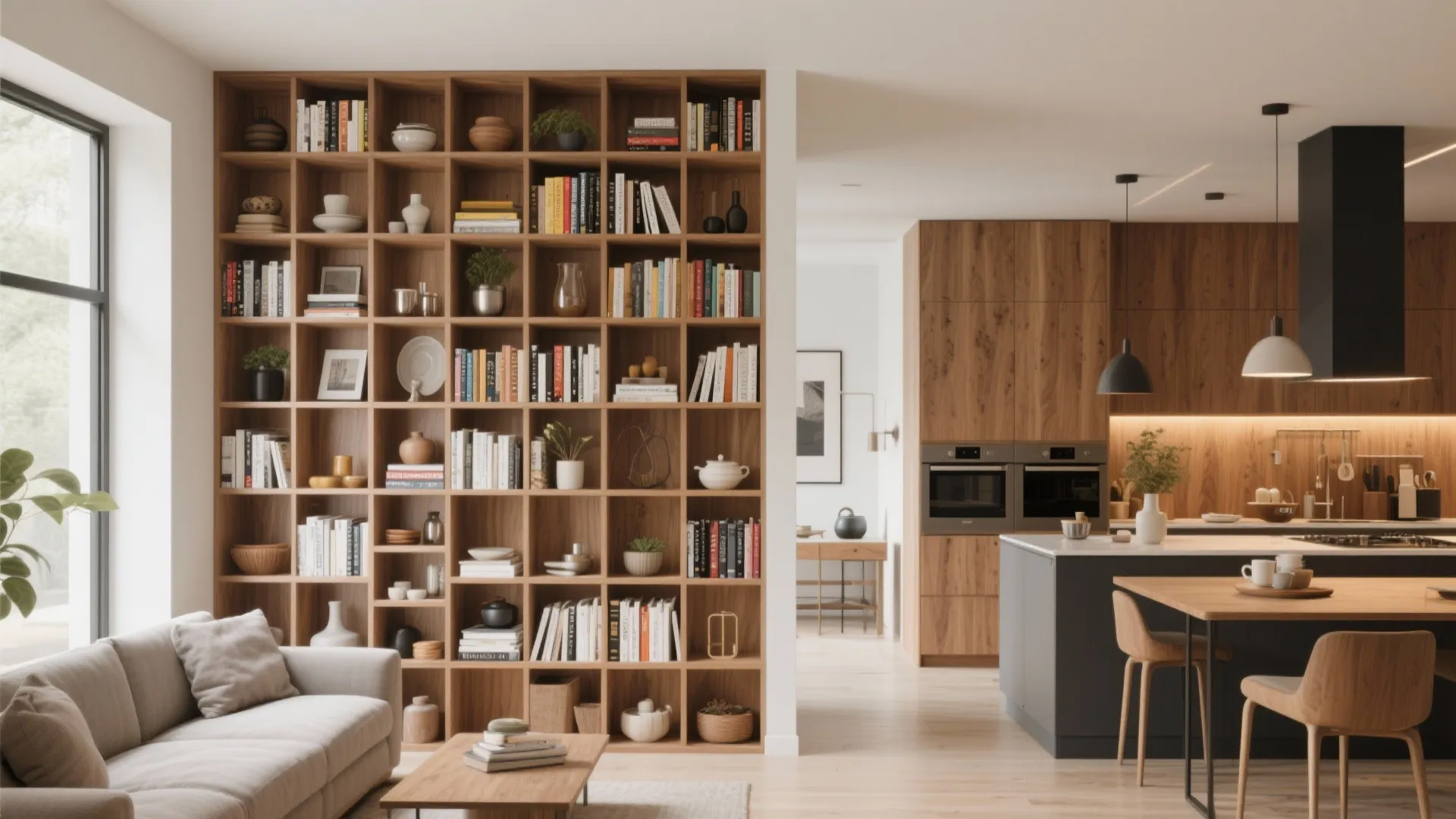 6. Floor-to-Ceiling Shelving