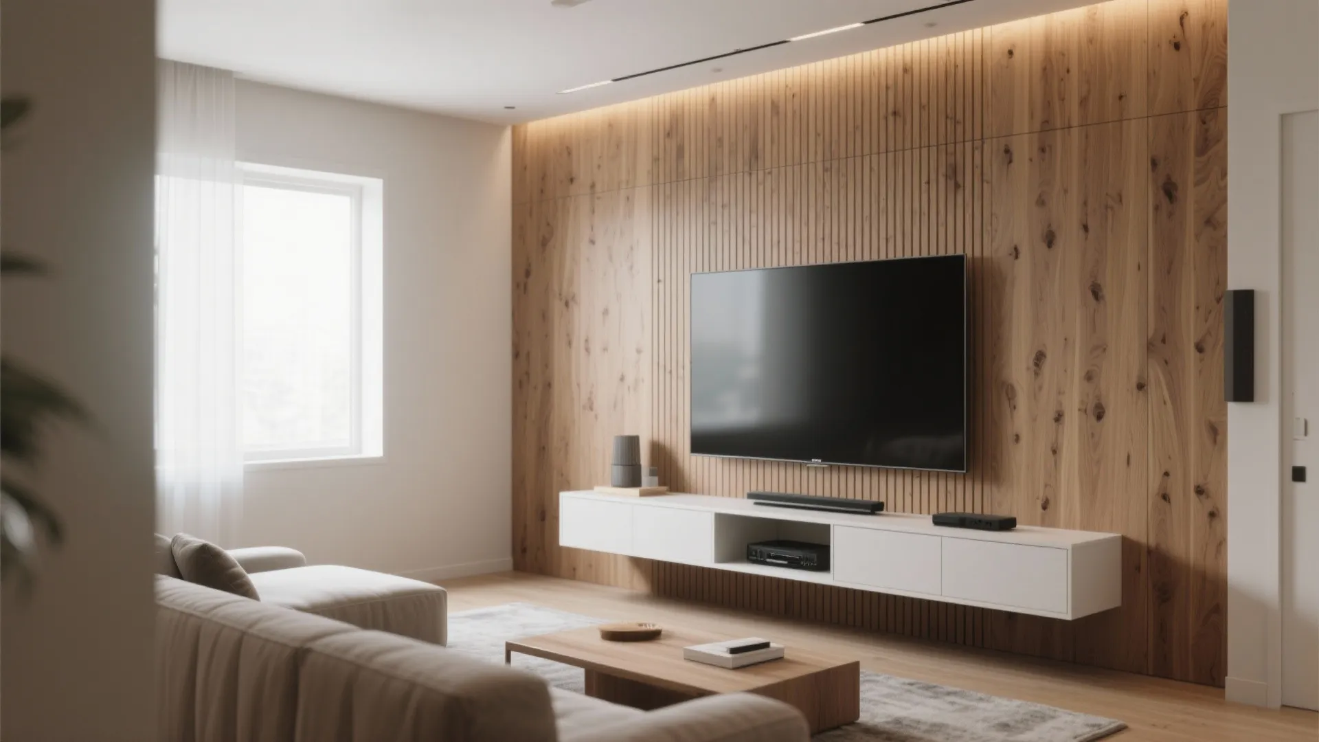 8. Floor-to-Ceiling Statement Wall