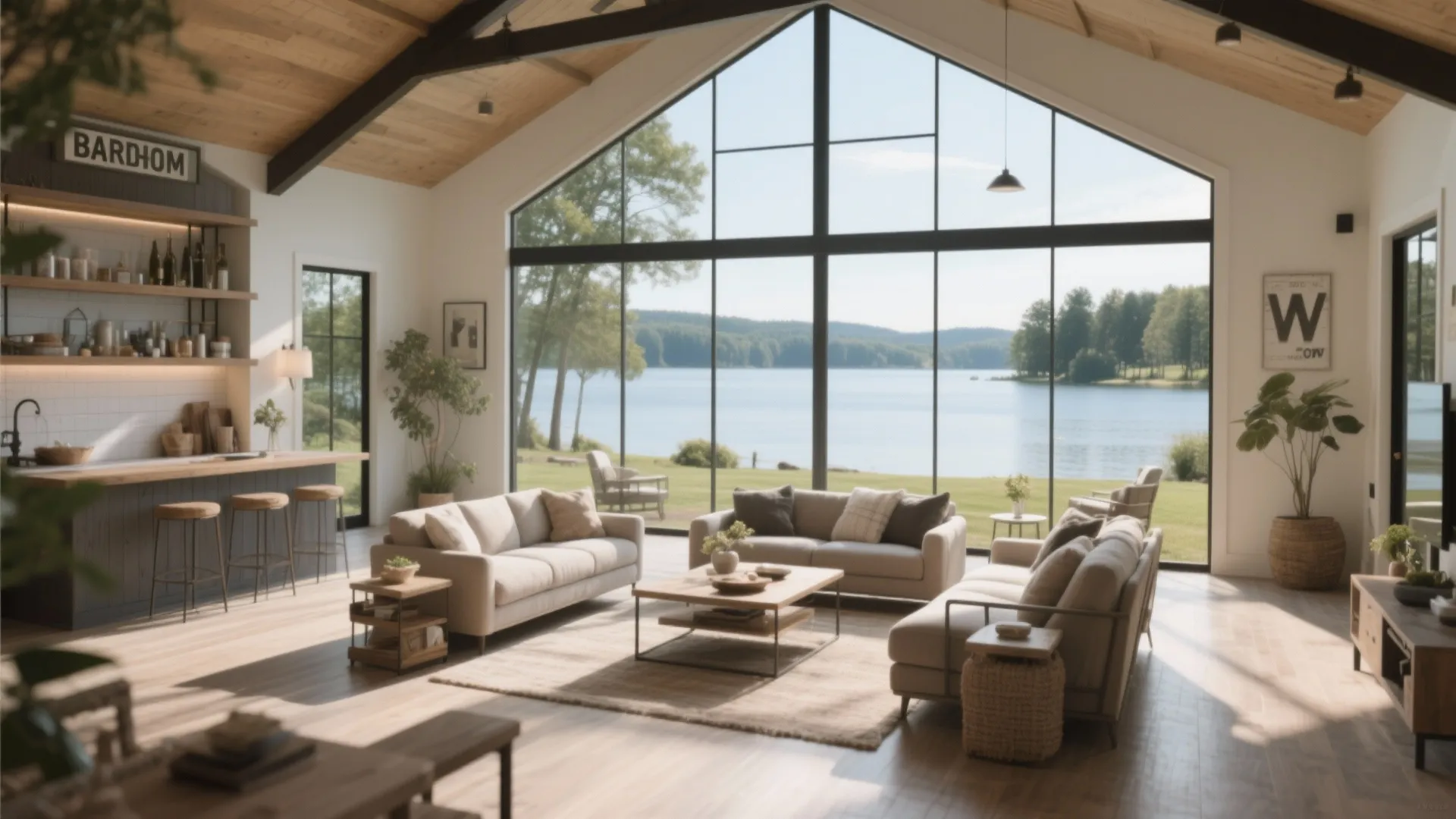 2. Floor-to-Ceiling Windows