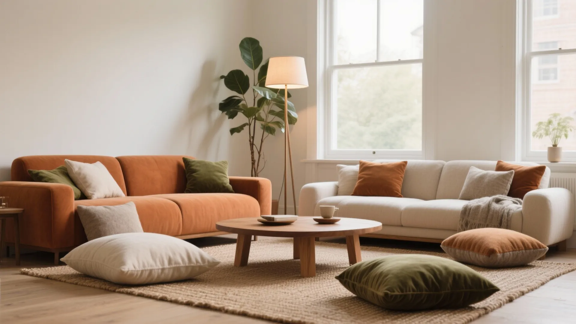 Living Room Floor Cushions: Stylish Comfort for Any Space: Fast-Track Guide to Revamping Your Living Room in 1 Minute