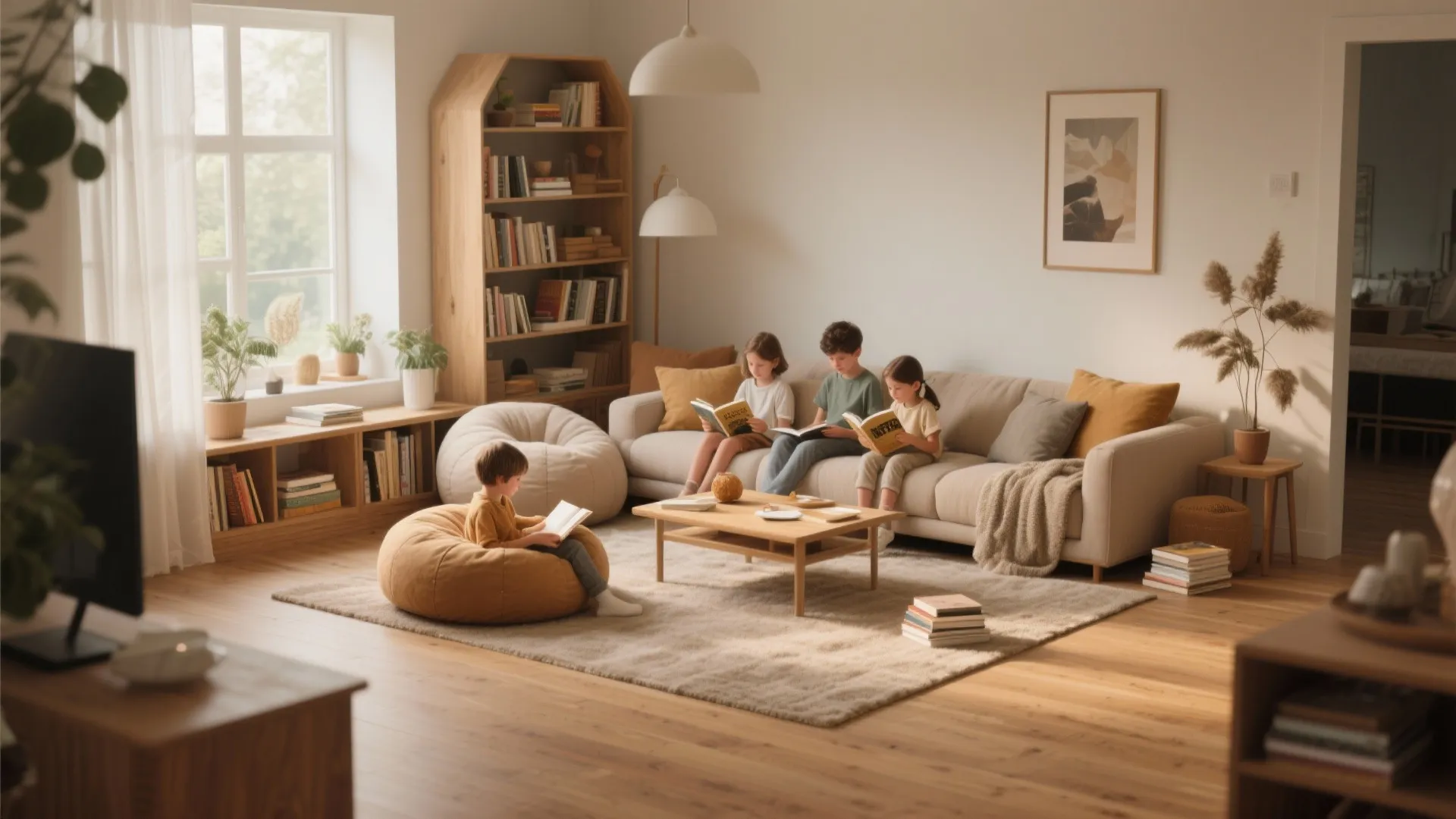 5. Oversized Floor Cushions