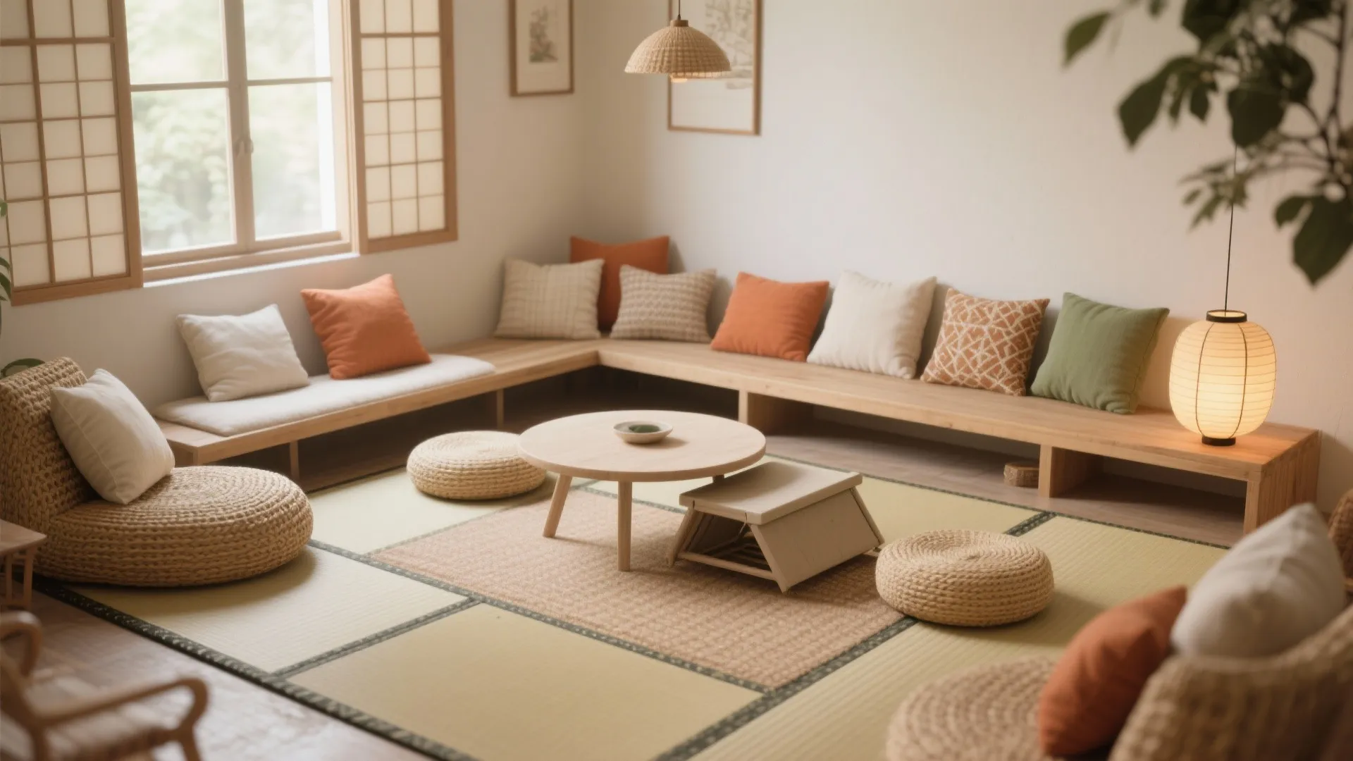 Floor Seating Conversation Lounge