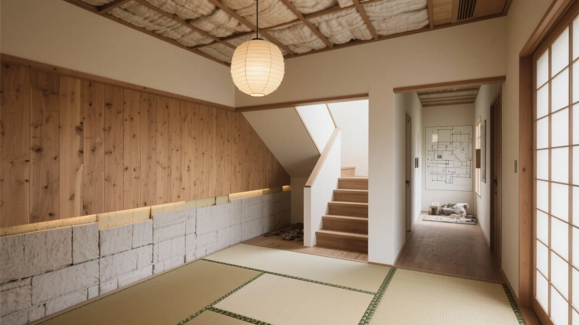 Tips 2: 床・天井の「遮音」と「吸音」を分けて考える｜動線規模に合わせた費用配分