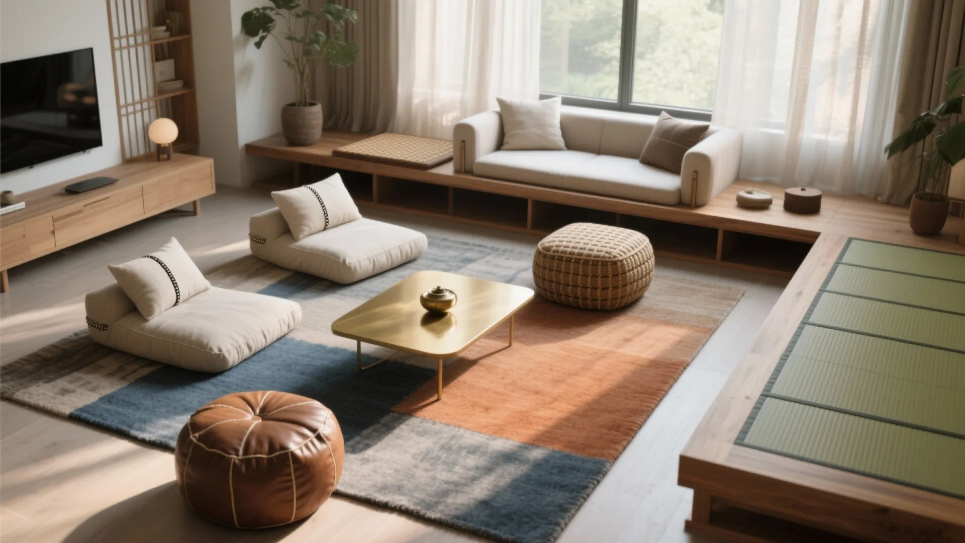 5 Floor Seating Ideas for Living Room: A designer’s guide to cozy, flexible, and stylish floor-level living