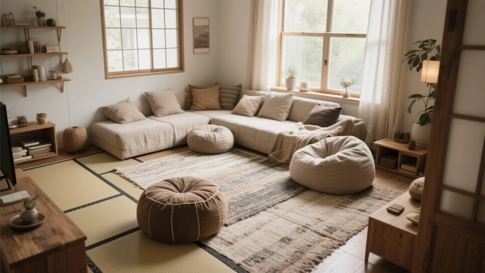 10 Cozy Floor Seating Living Room Ideas: Creative and Stylish Ideas for a Comfortable Floor Seating Living Room