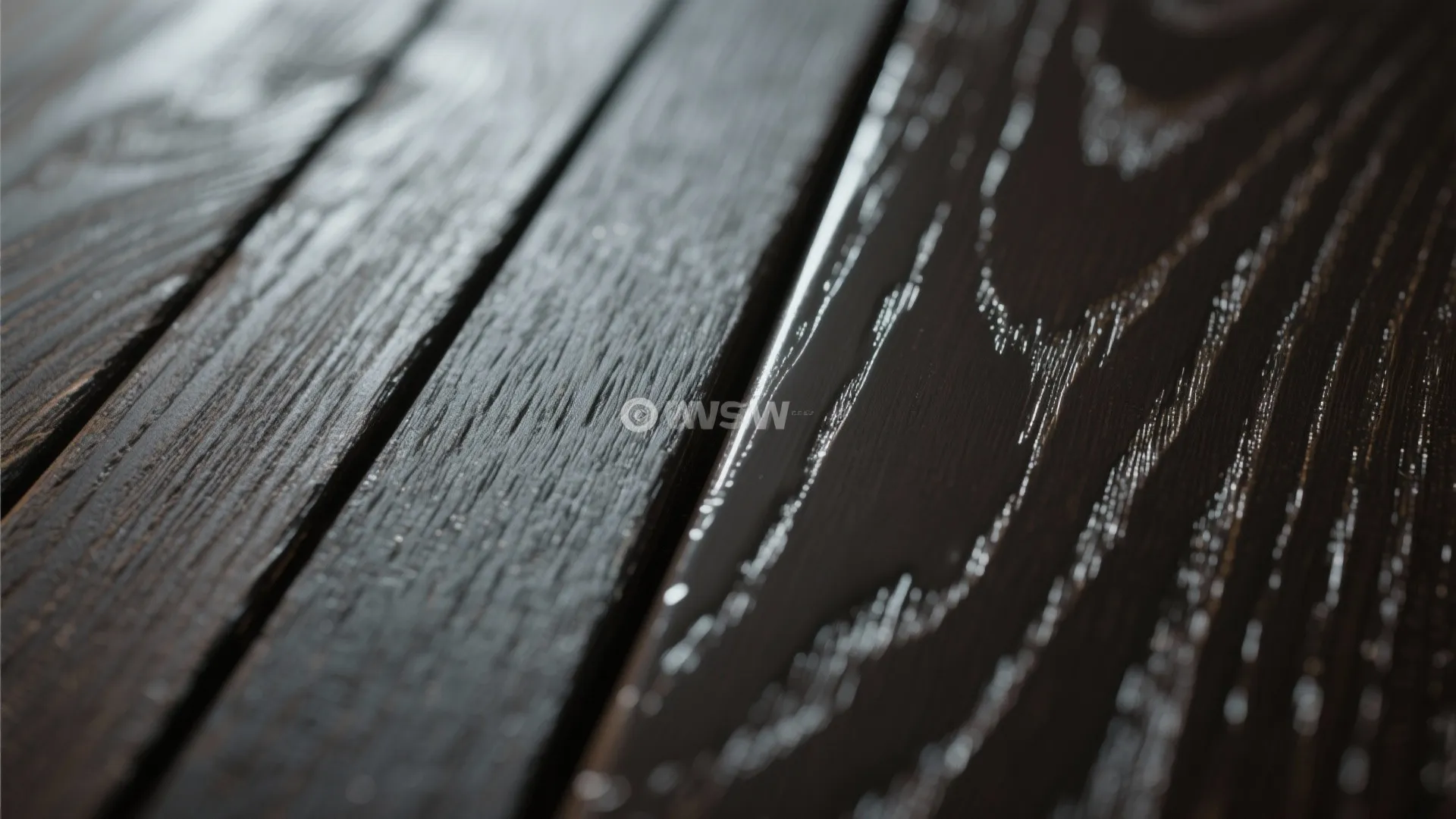 Matte versus satin sheen on dark floors