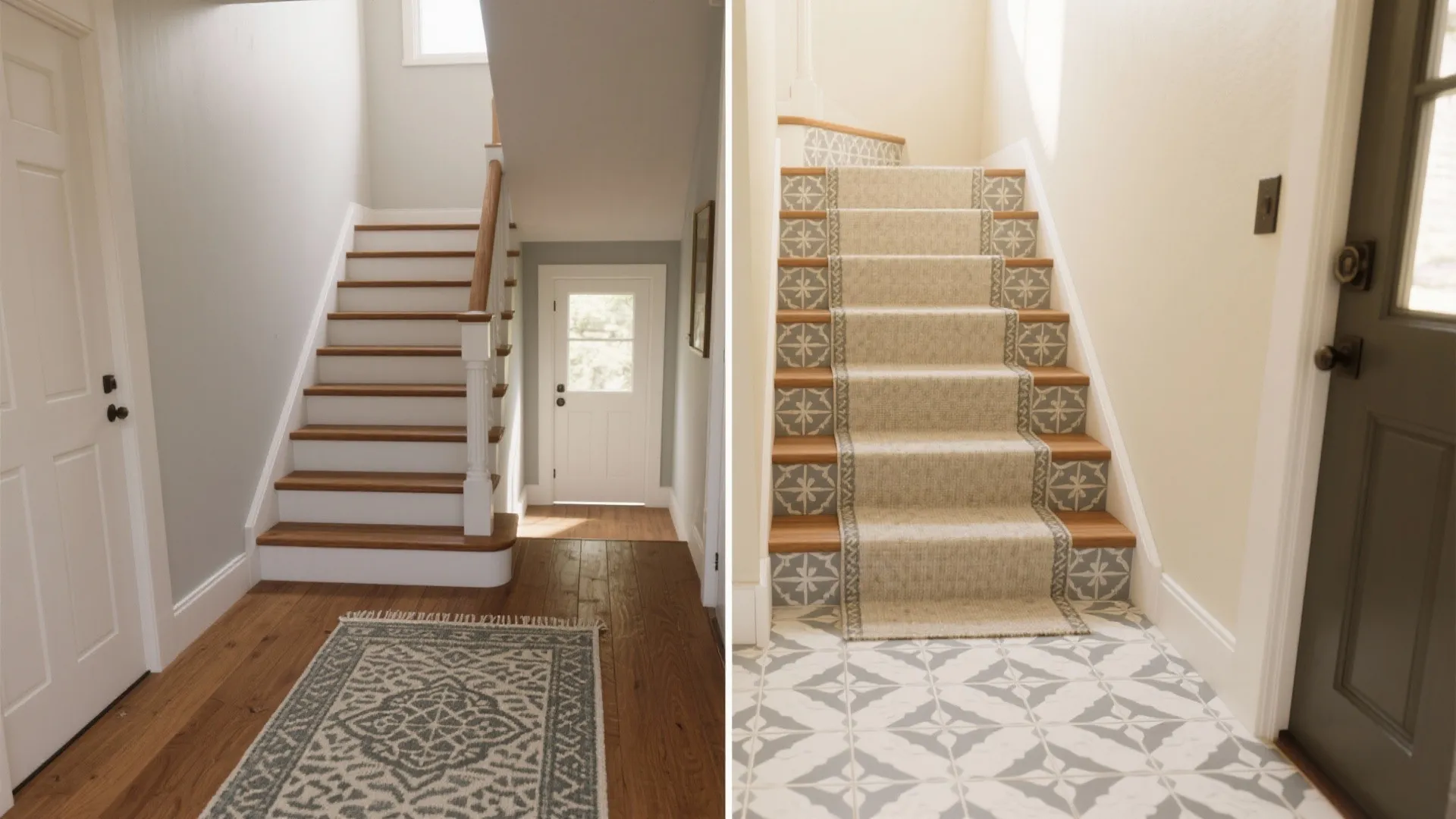 Floor and Stair Riser Stencil Moments